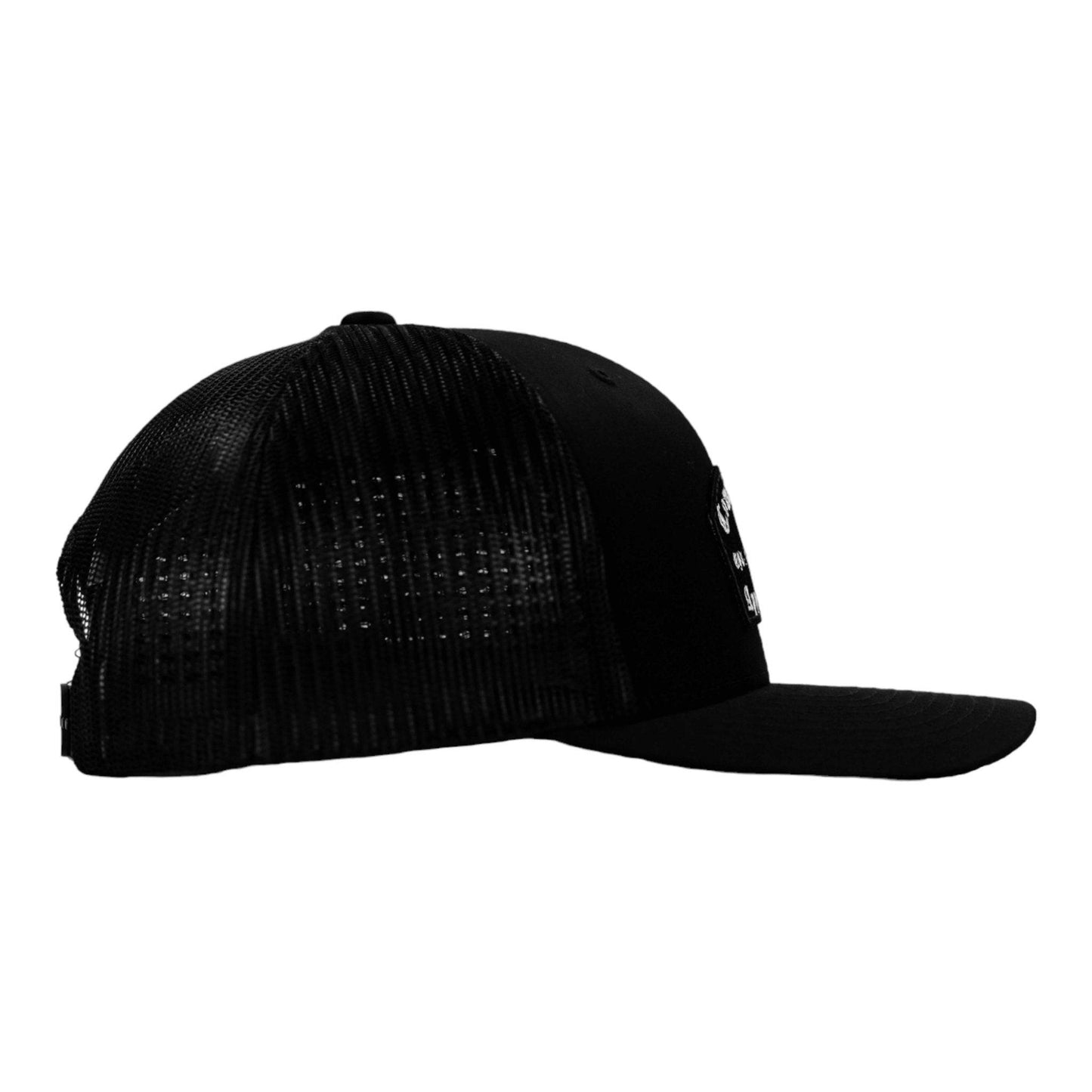 Combat Iron SKULL ARCHED SNAPBACK HAT