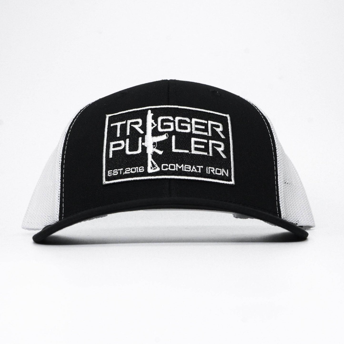 Trigger Puller Black Mid-Profile Mesh Snapback