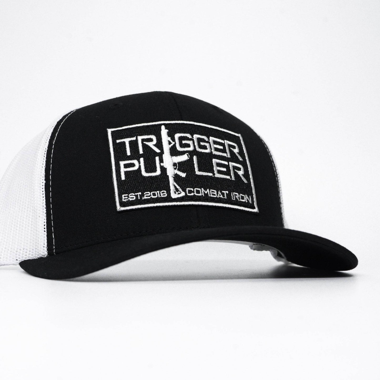 Trigger Puller Black Mid-Profile Mesh Snapback