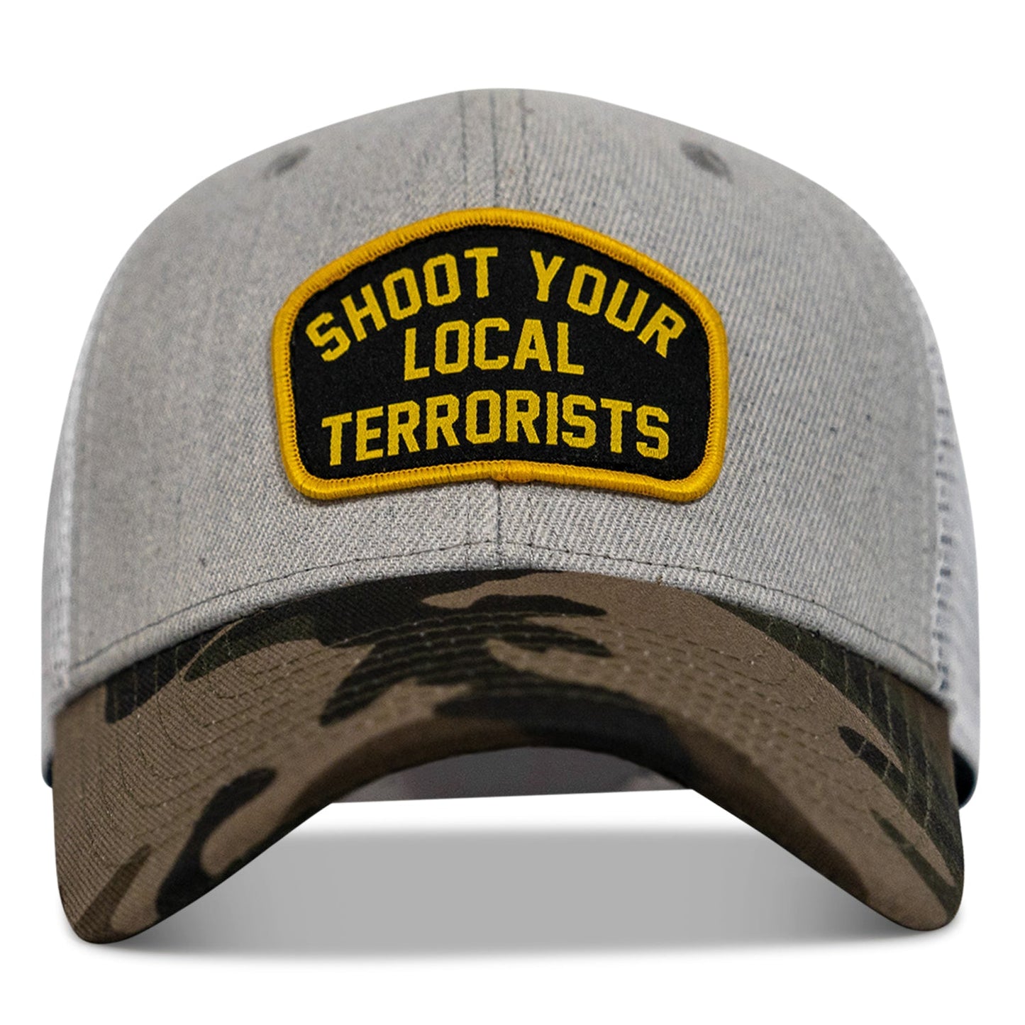 Shoot Your Local Terrorists Patch Snapback Hat