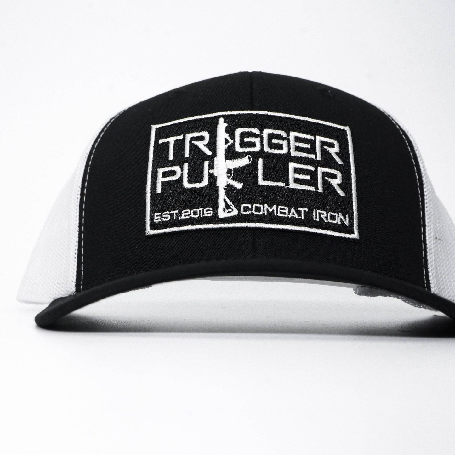 Trigger Puller Black Mid-Profile Mesh Snapback