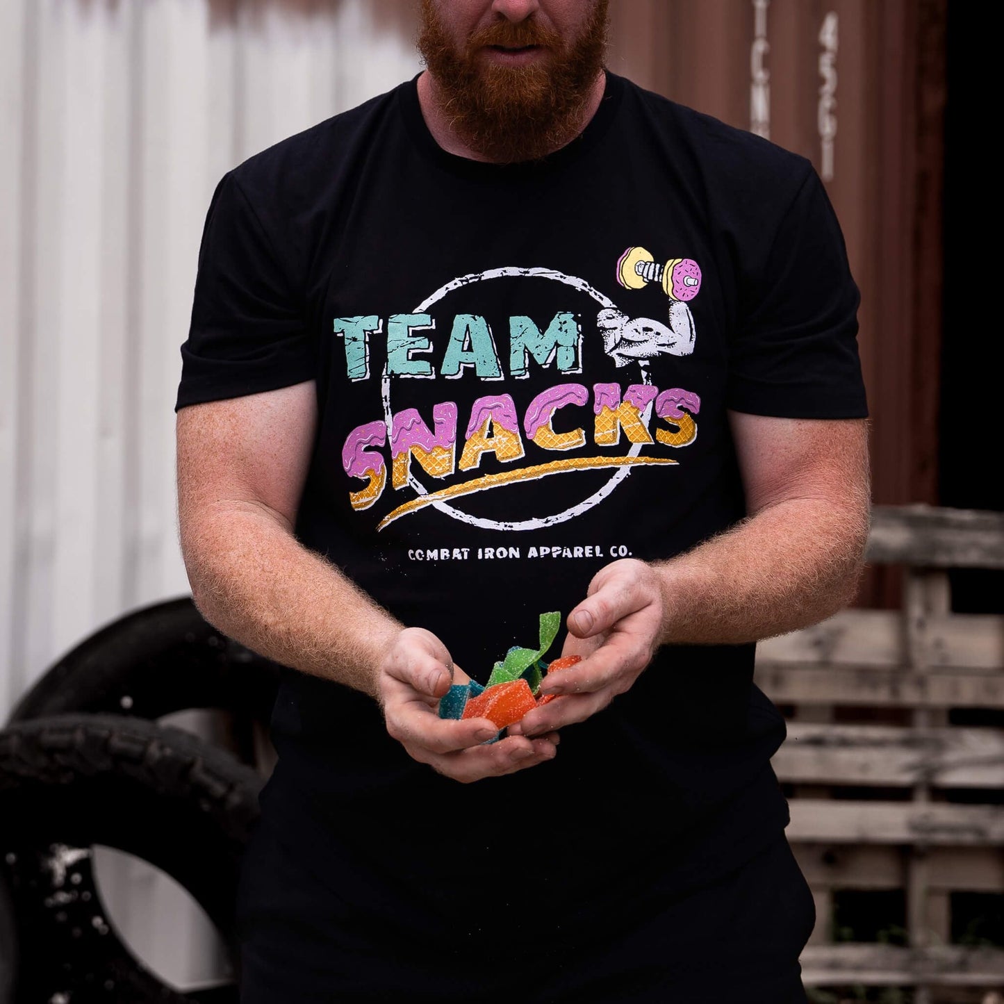 TEAM SNACKS MEN'S T-SHIRT