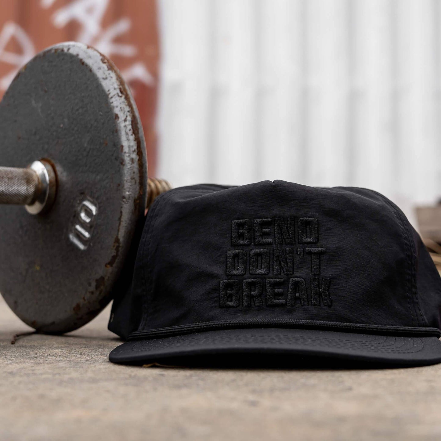 Bend Don't Break Subdued Crushable Rope SnapBack