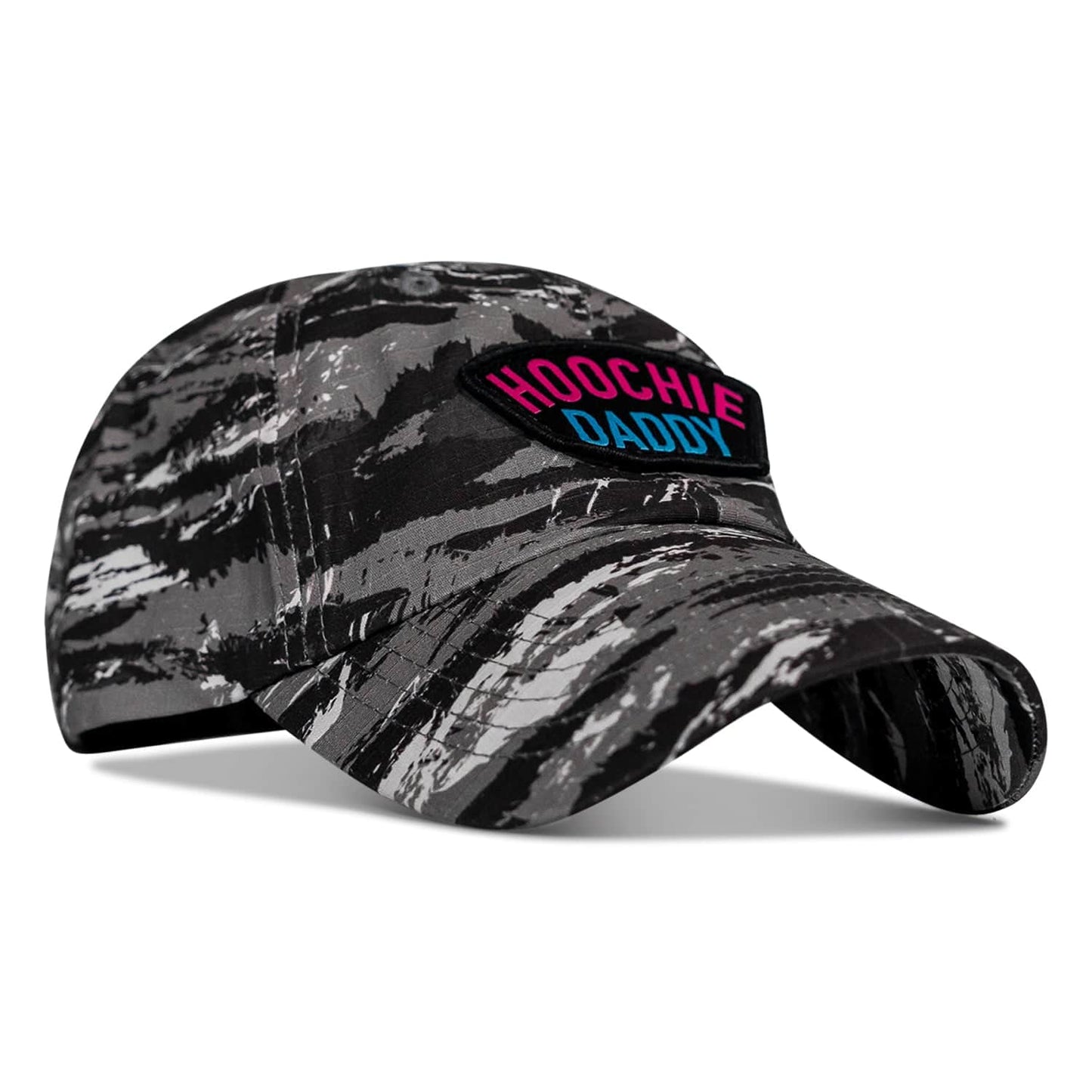 Retro Hoochie Daddy Arched Patch RipStop Low Pro Operator Hat