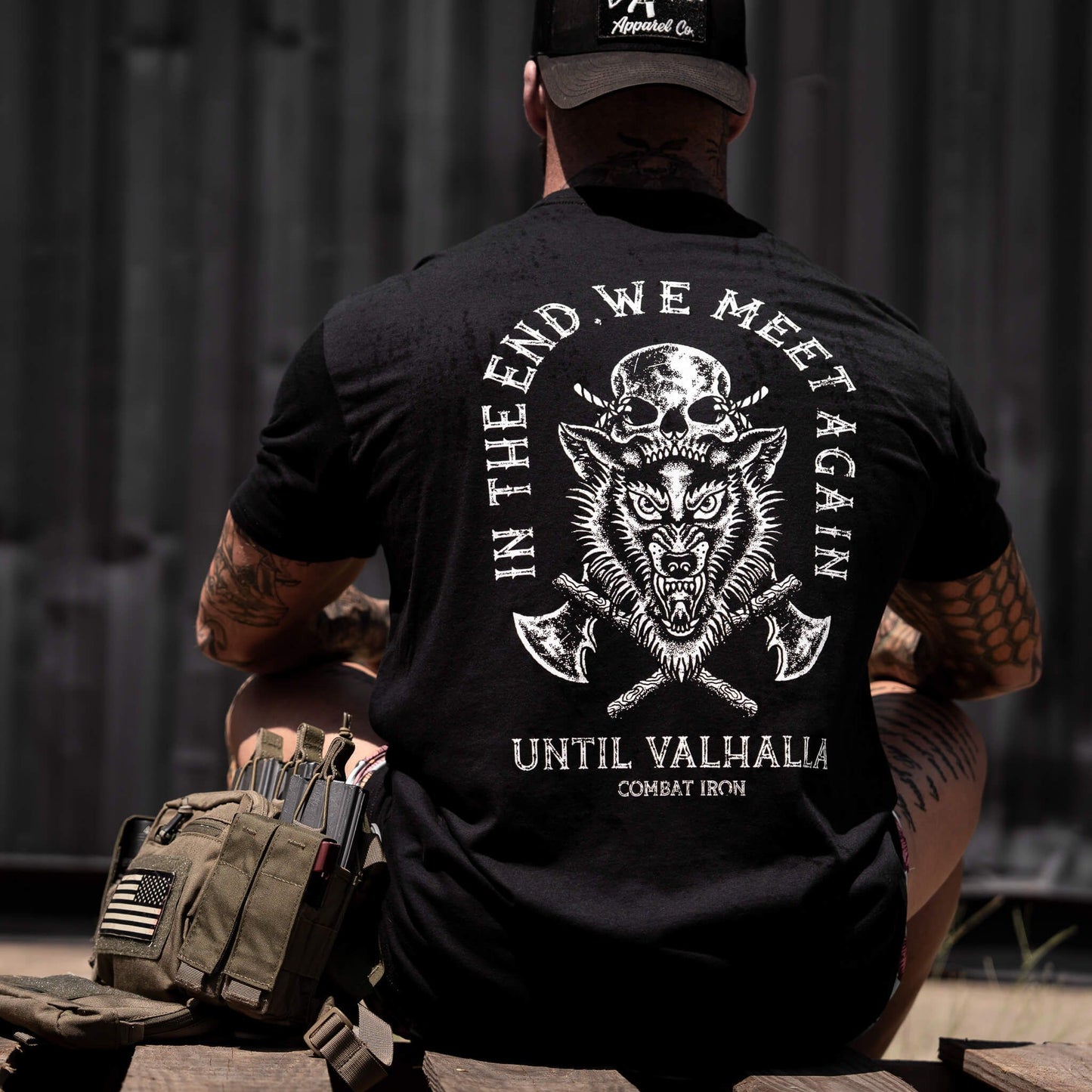 IN THE END, WE MEET AGAIN VALHALLA MEN'S T-SHIRT