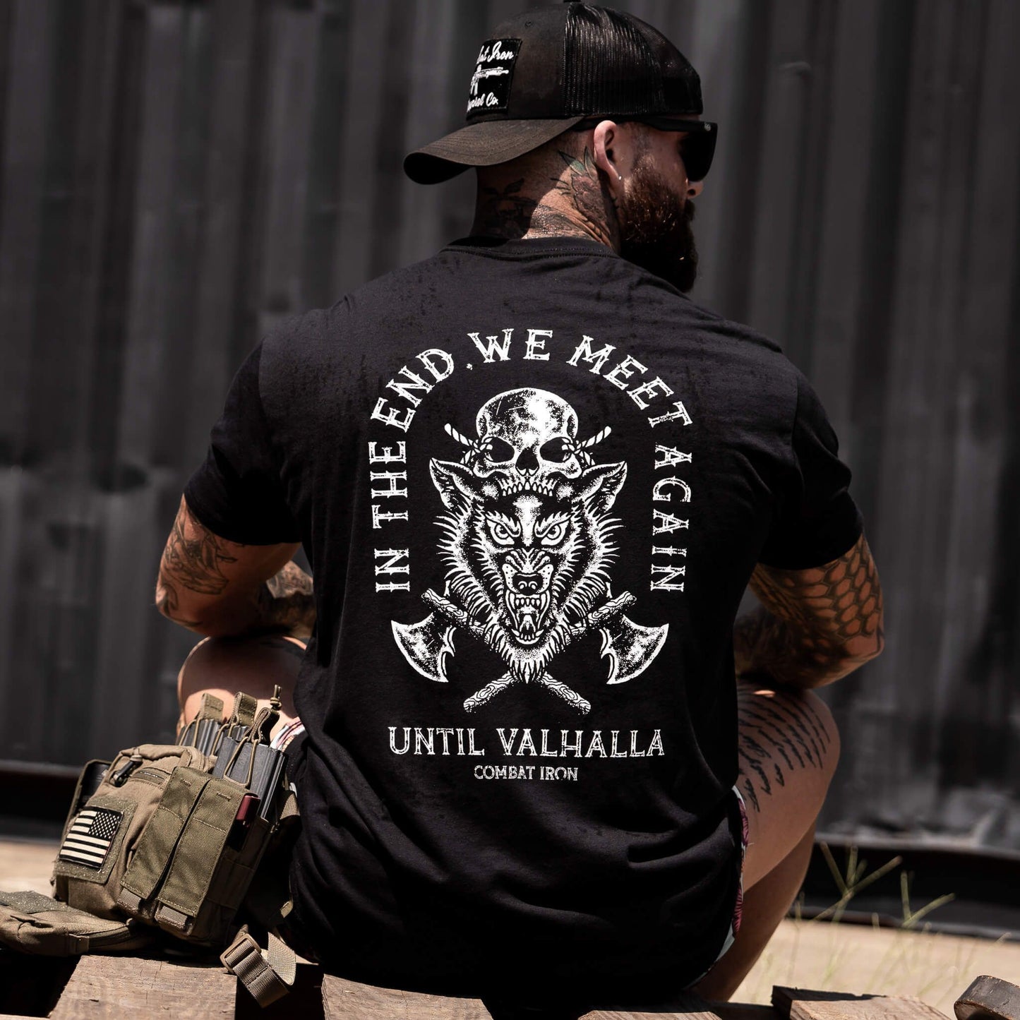 IN THE END, WE MEET AGAIN VALHALLA MEN'S T-SHIRT