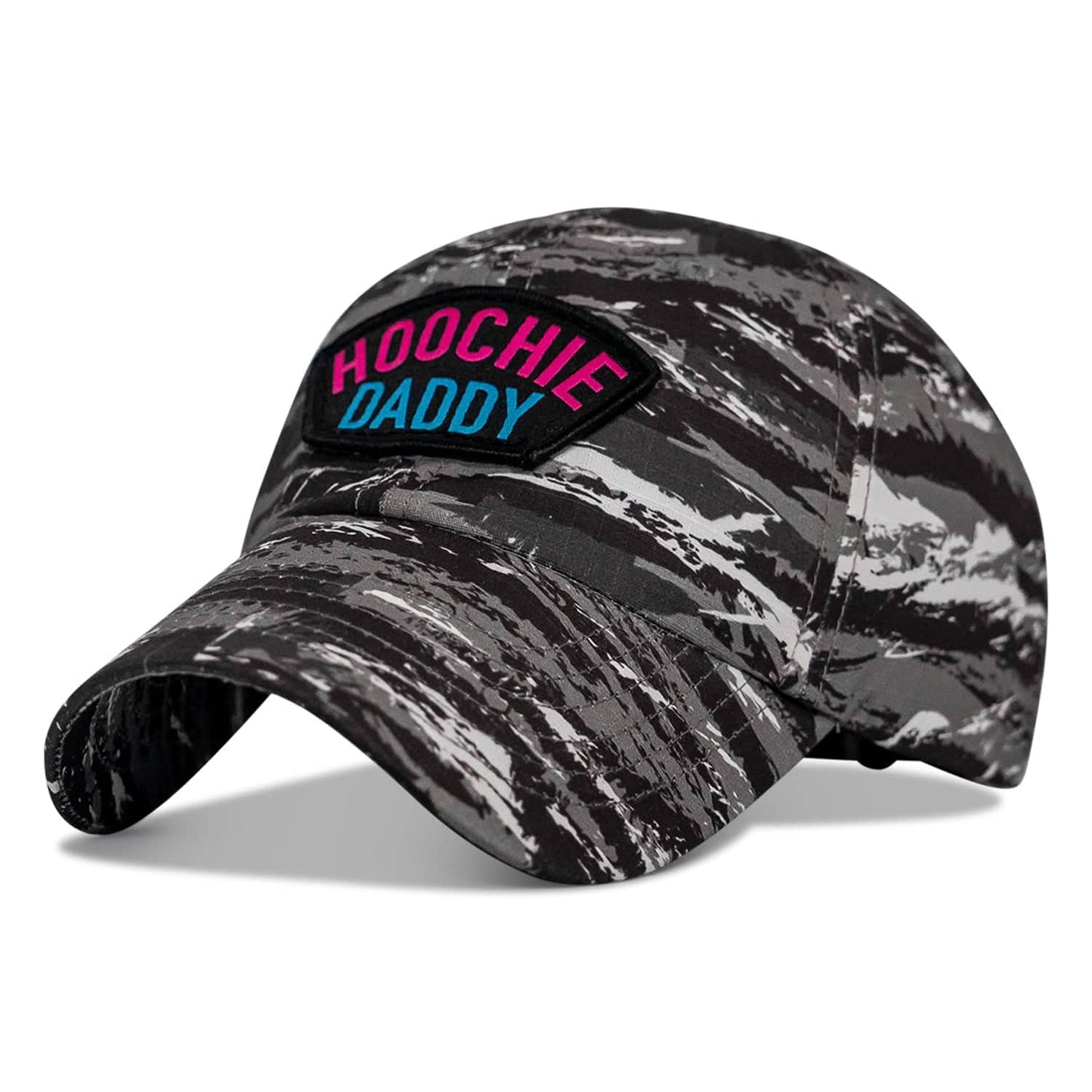 Retro Hoochie Daddy Arched Patch RipStop Low Pro Operator Hat