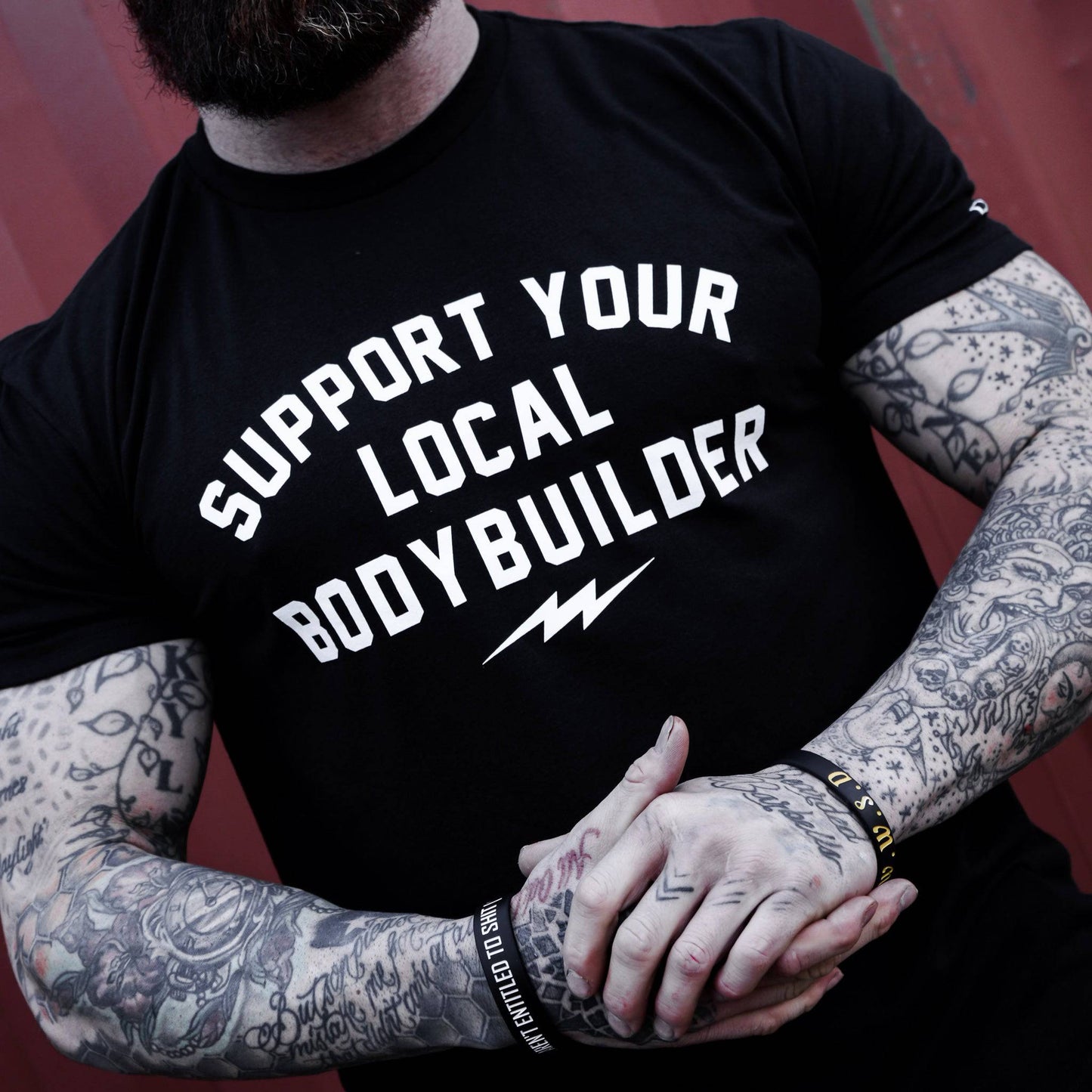 Support Your Local Body Builder Men's T-Shirt