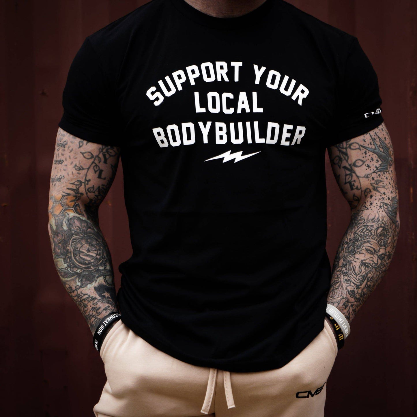 Support Your Local Body Builder Men's T-Shirt