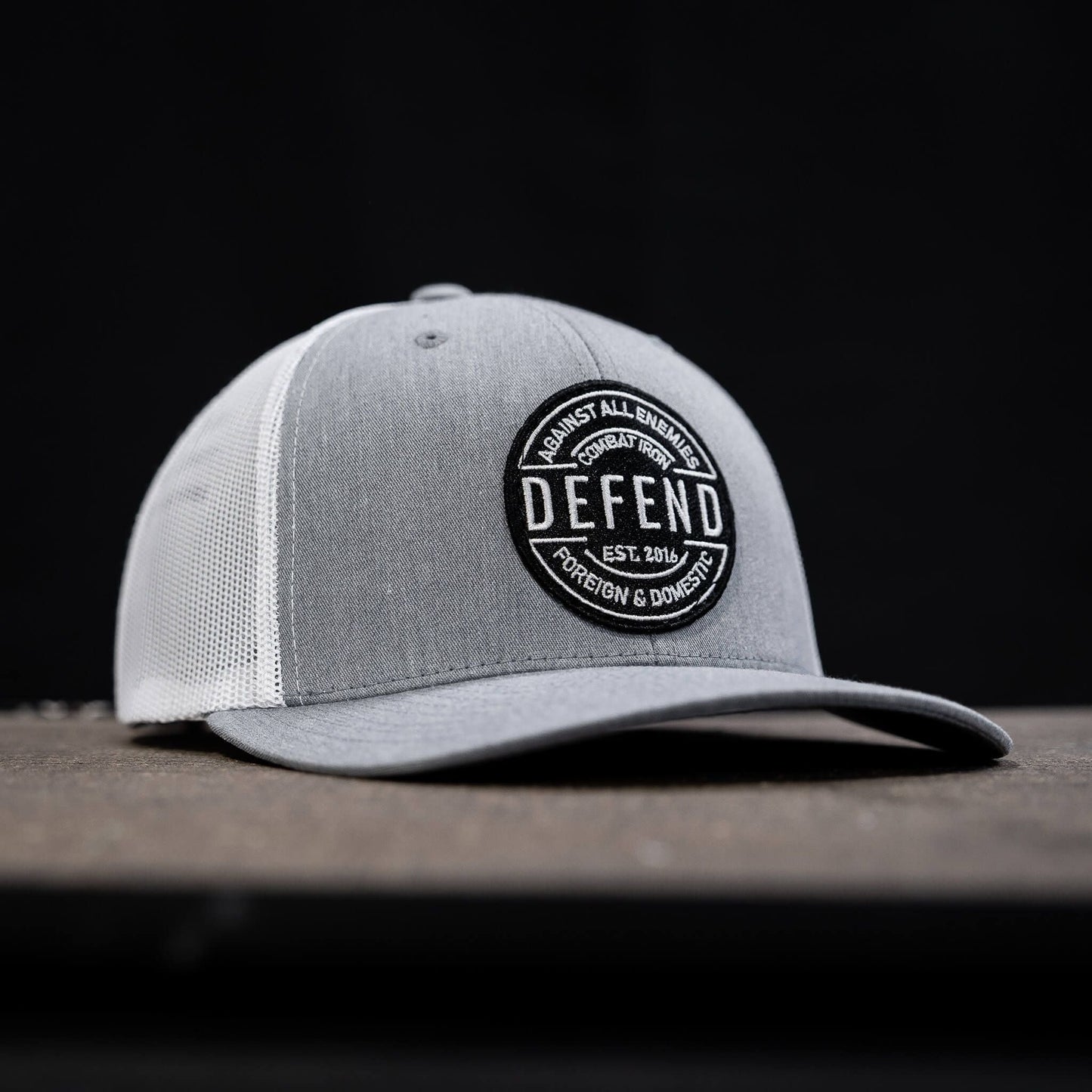 Defend Against All Enemies Foreign and Domestic Mid-Profile Mesh Snapback