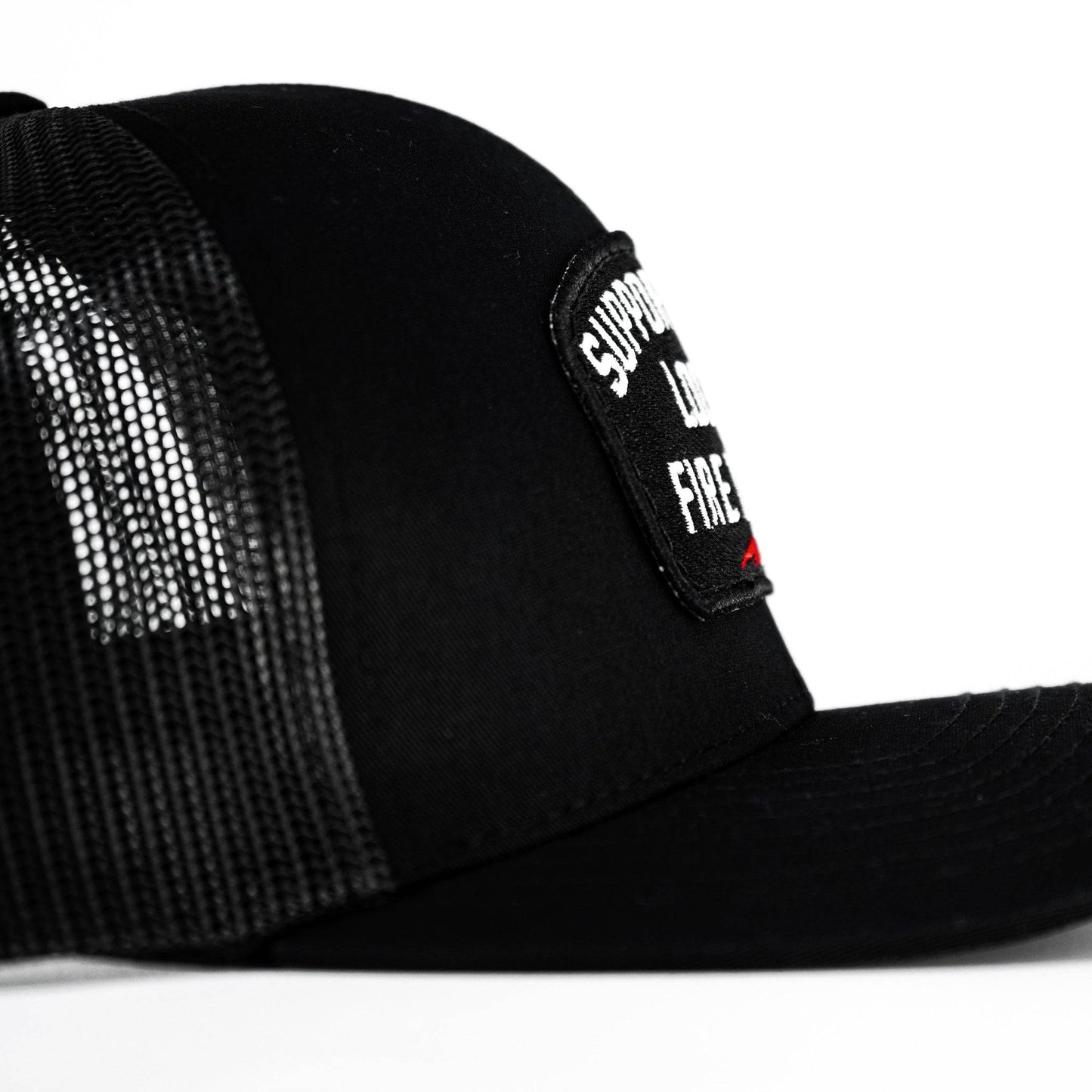 SUPPORT YOUR LOCAL FIRE DEPT. MID-PROFILE MESH SNAPBACK