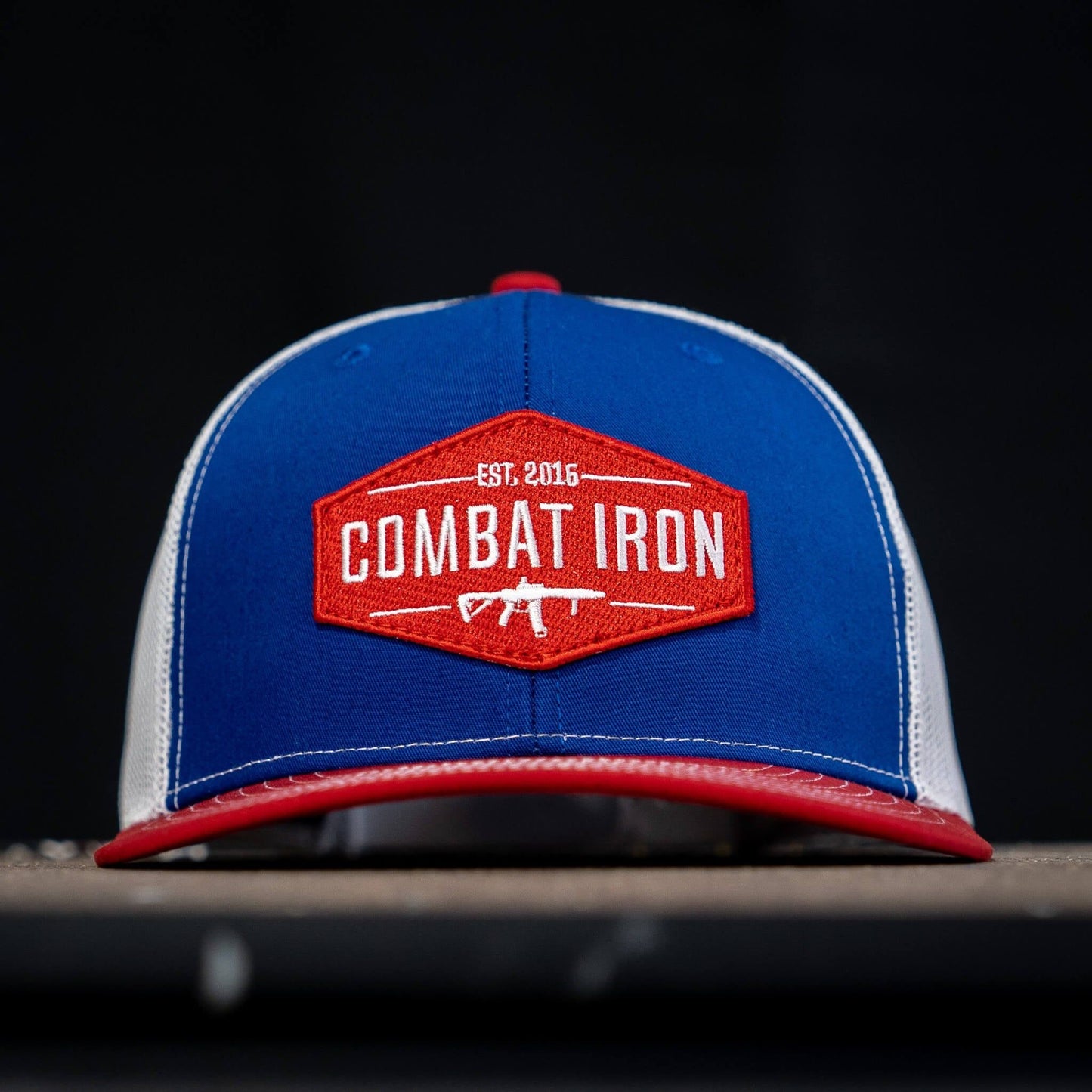 Original AR Red Patch Mid-Profile Mesh Snapback