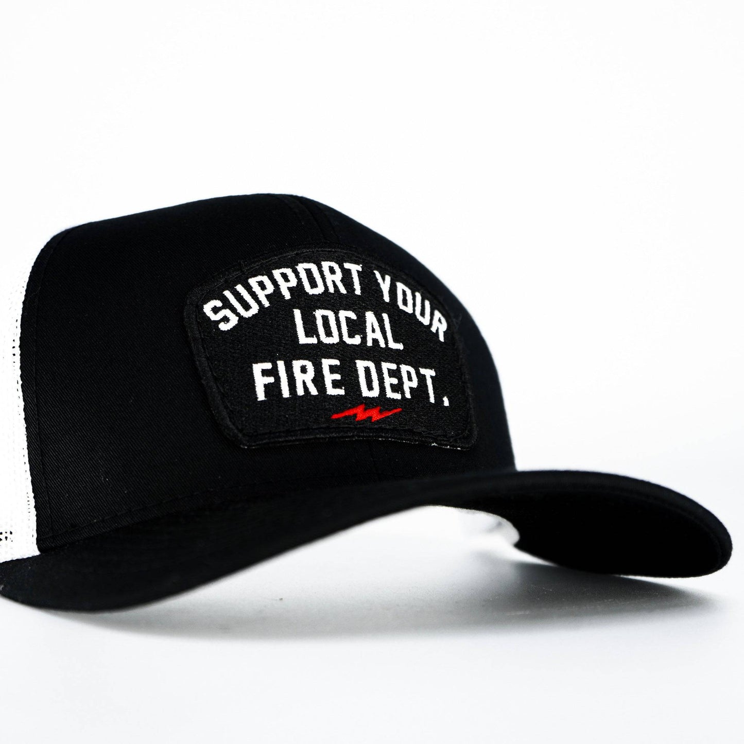 SUPPORT YOUR LOCAL FIRE DEPT. MID-PROFILE MESH SNAPBACK