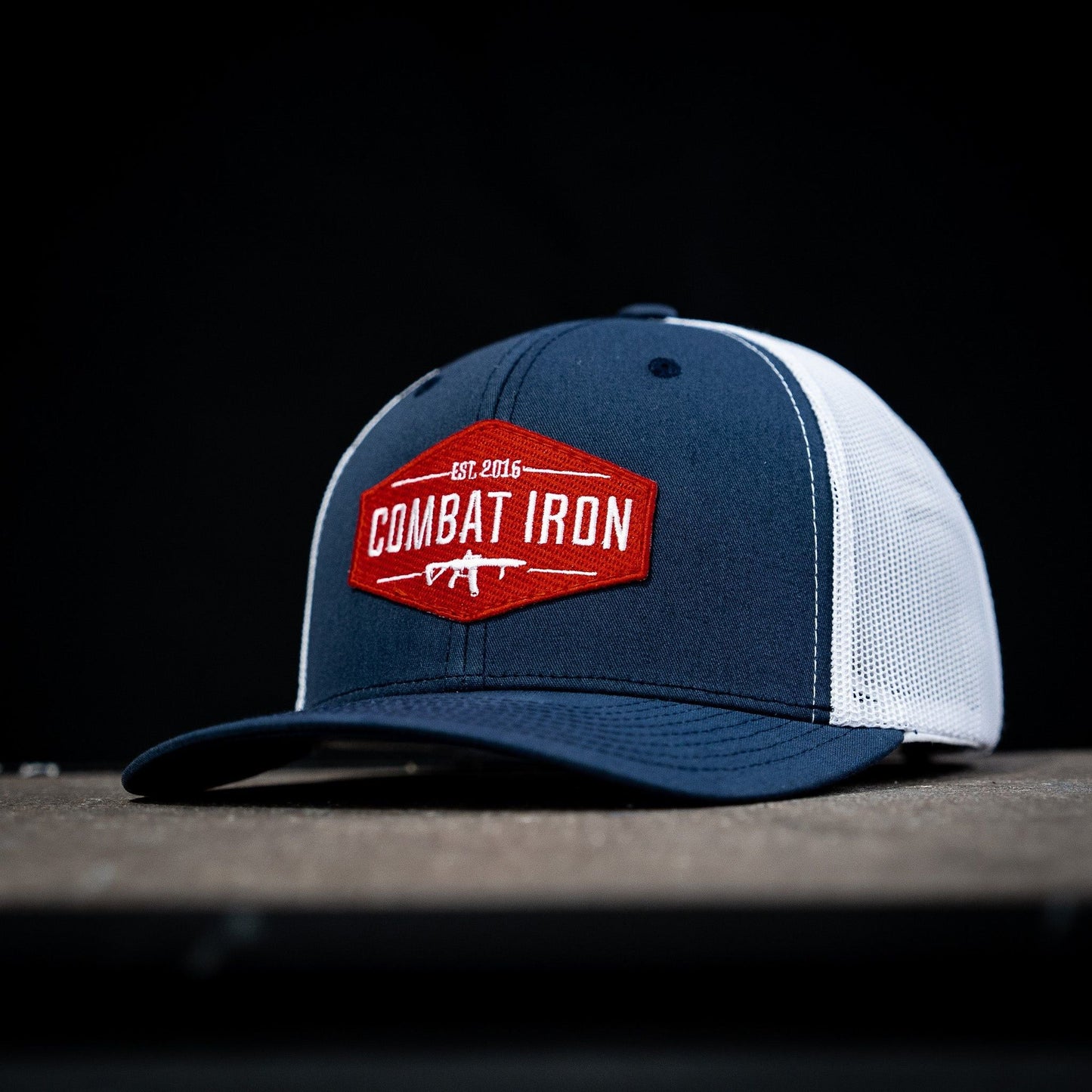 Original AR Red Patch Mid-Profile Mesh Snapback