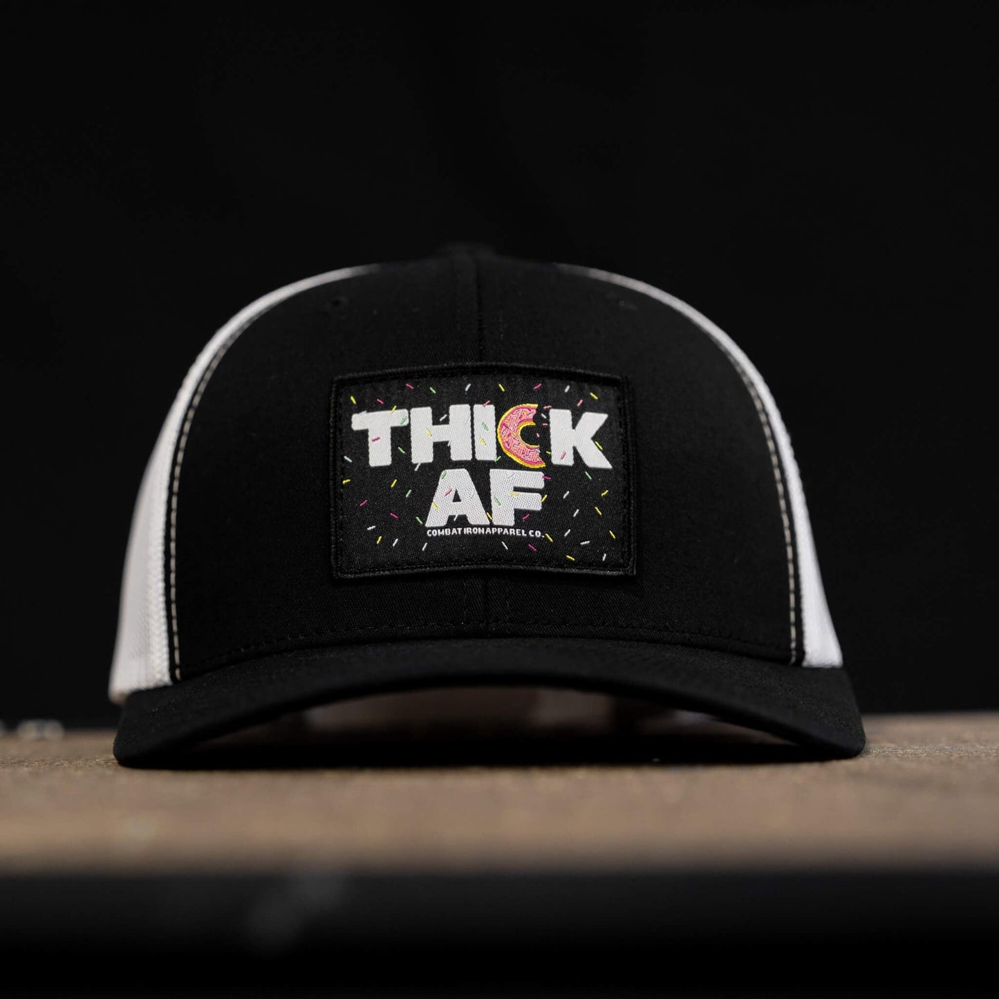 THICK AF DONUT EDITION PATCH MID-PROFILE MESH SNAPBACK