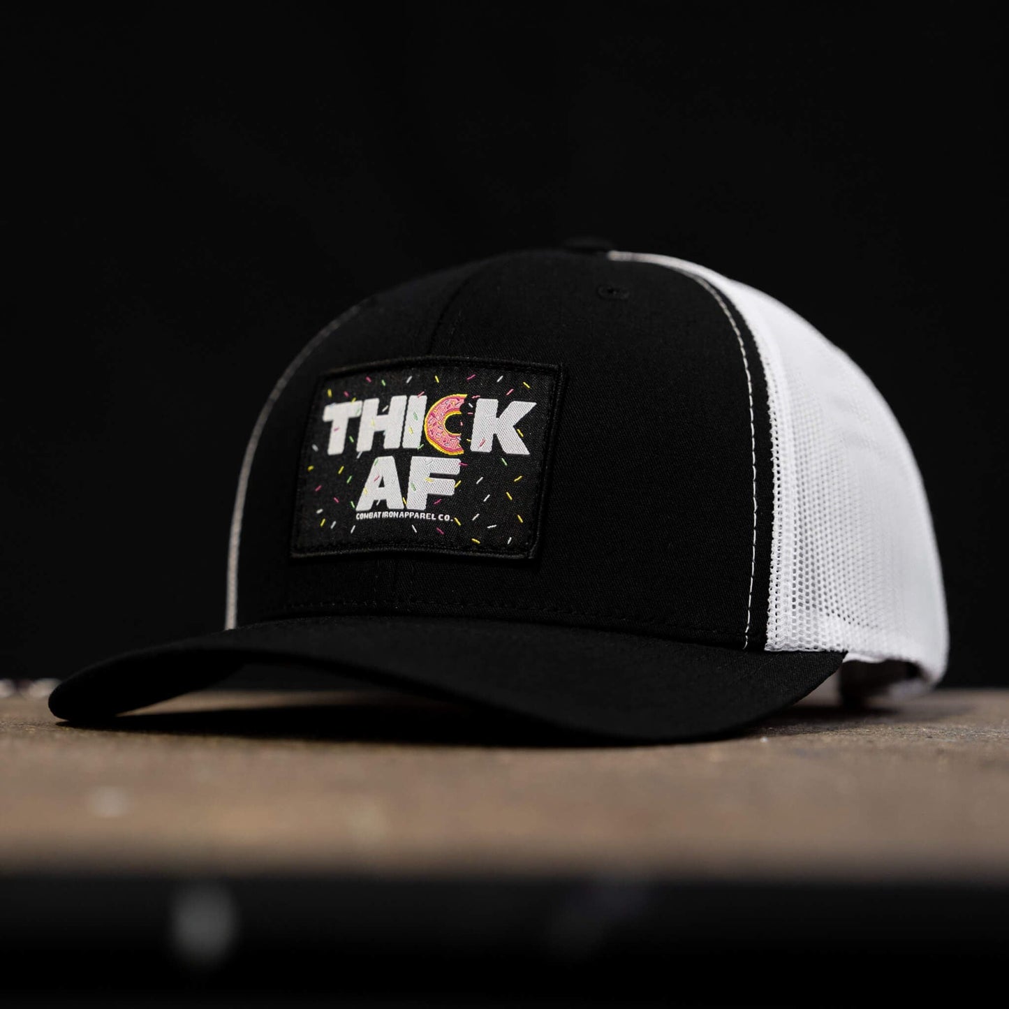 THICK AF DONUT EDITION PATCH MID-PROFILE MESH SNAPBACK