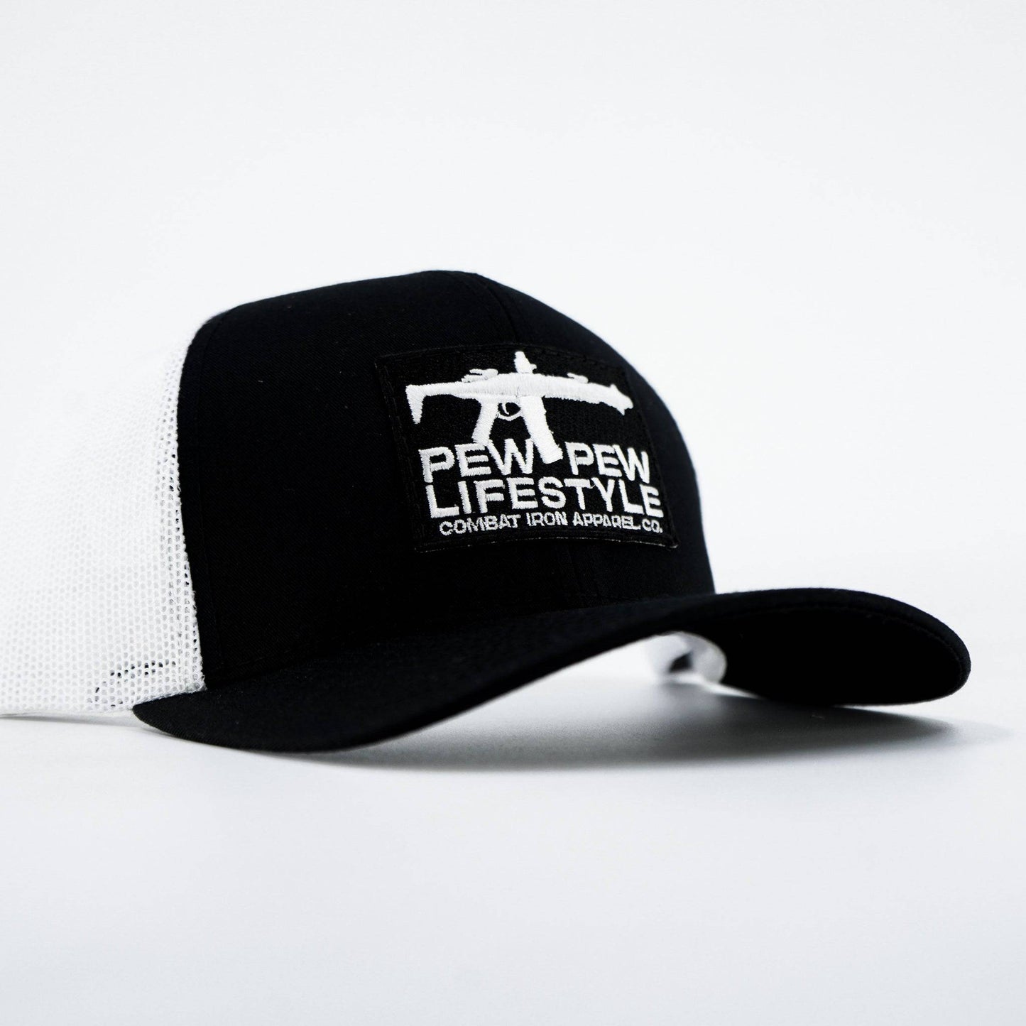 Pew Pew Lifestyle Patch Mid-Profile Mesh Snapback