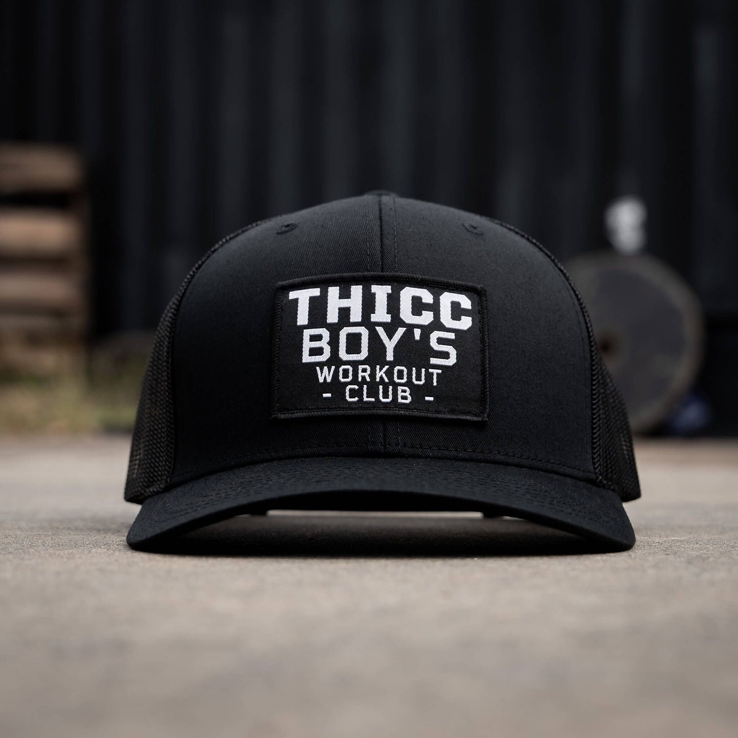 THICC BOYS WORKOUT CLUB PATCH SNAPBACK