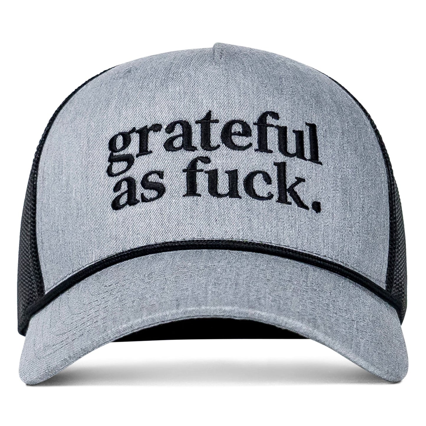 Grateful As Fuck Rope Snapback