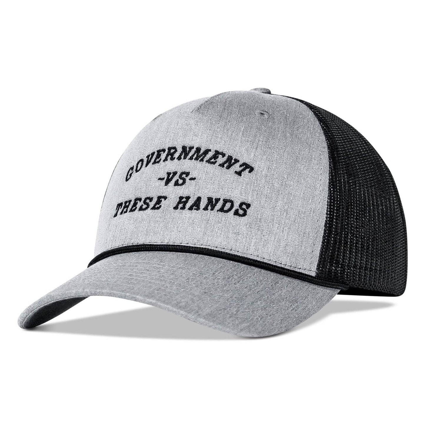 Government -vs- These Hands Rope SnapBack Hat