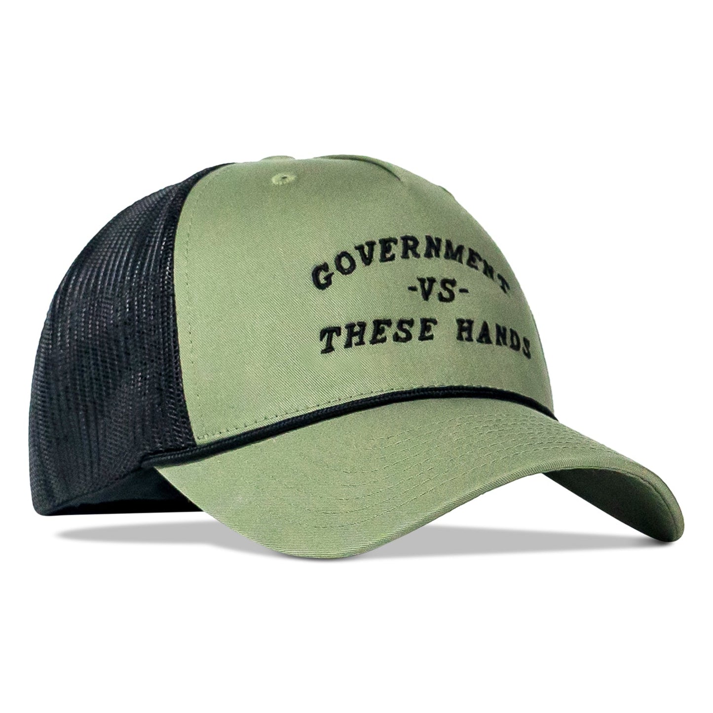 Government -vs- These Hands Rope SnapBack