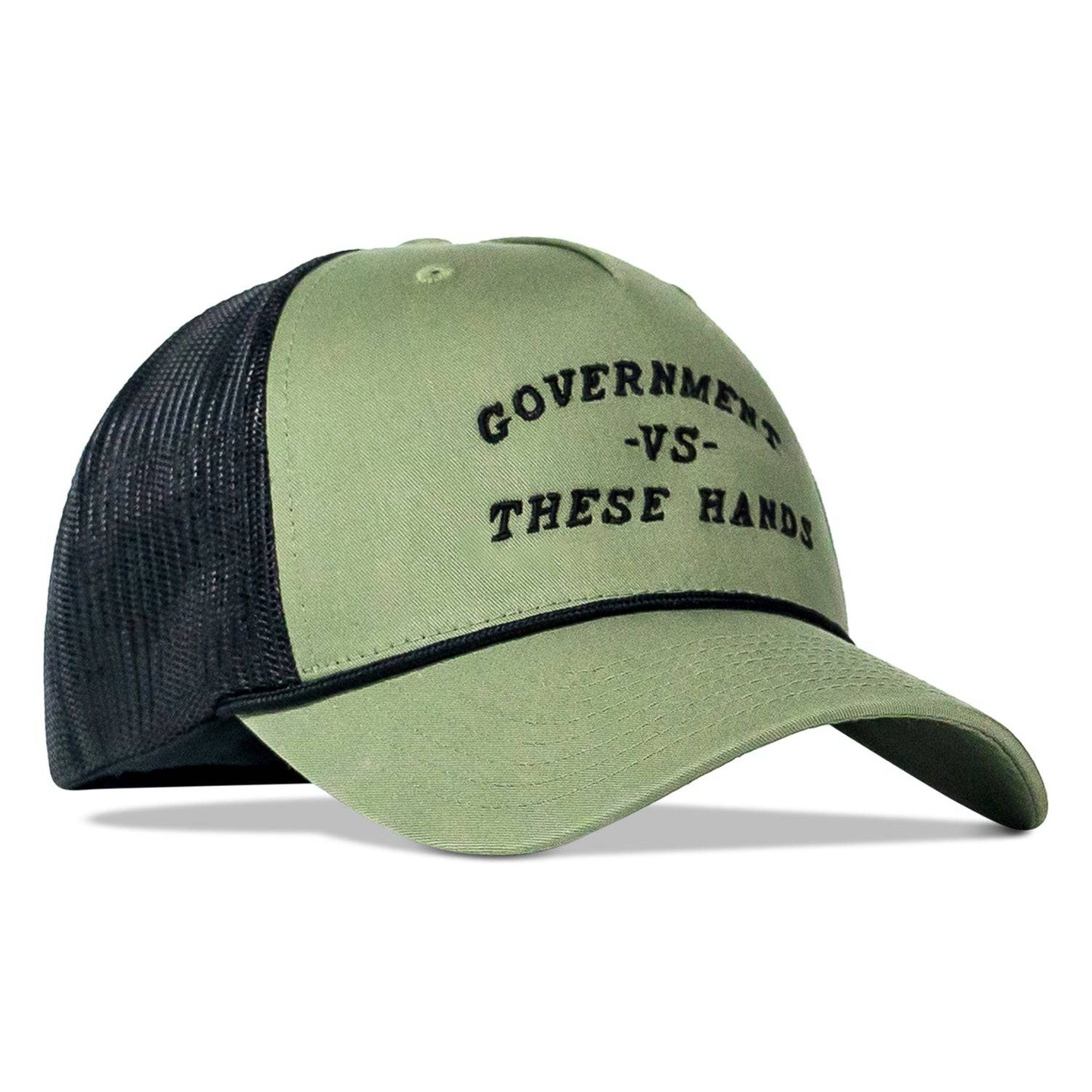 Government -vs- These Hands Rope SnapBack Hat