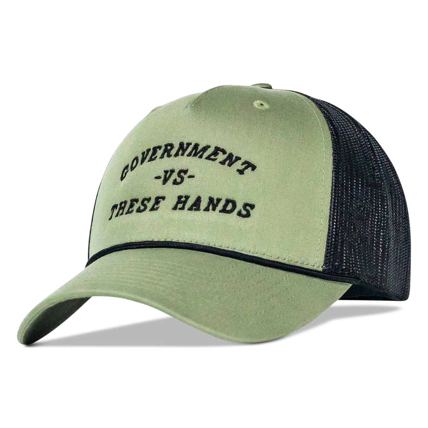 Government -vs- These Hands Rope SnapBack