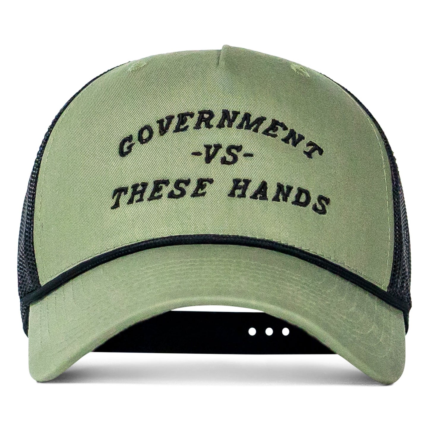 Government -vs- These Hands Rope SnapBack