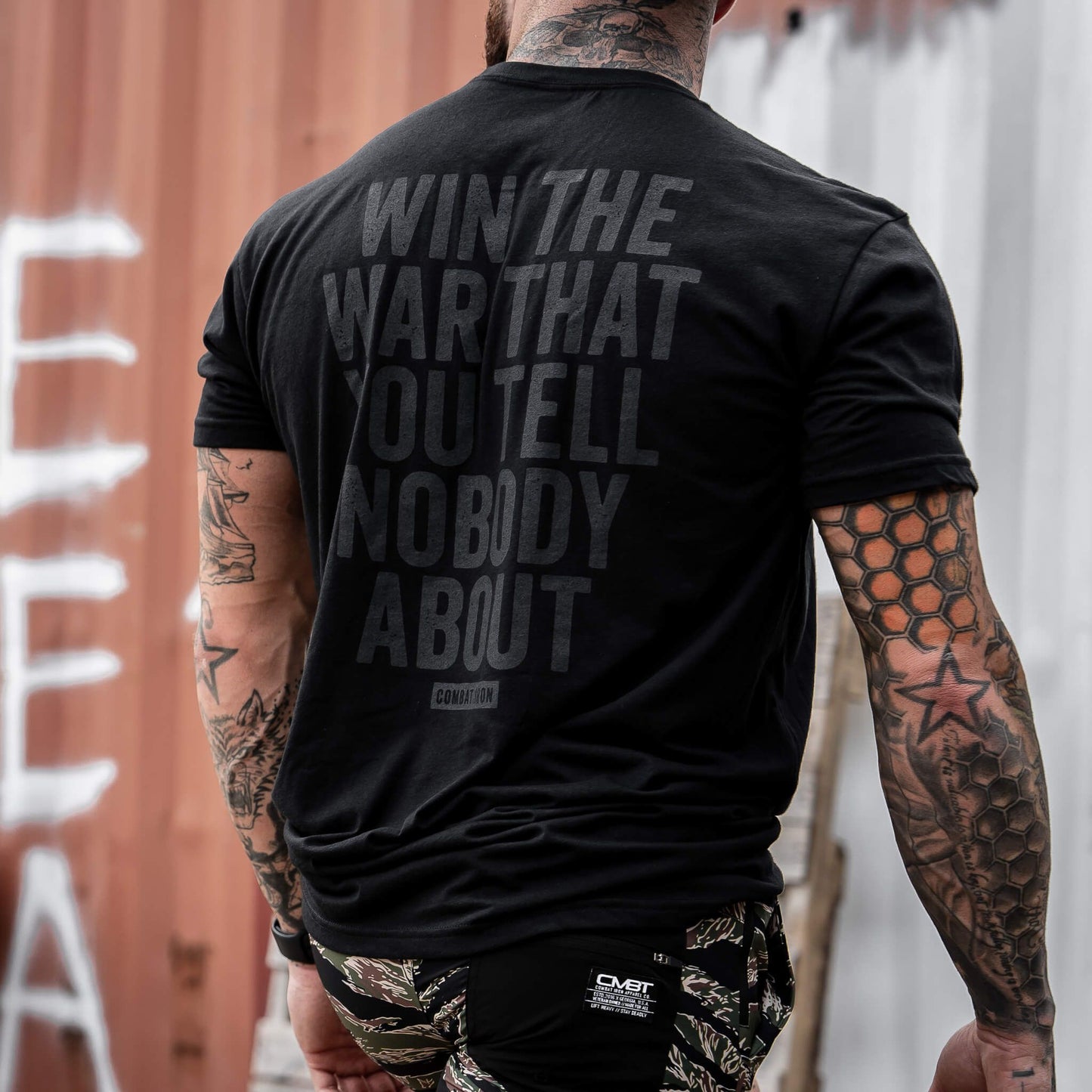 WIN THE WAR THAT YOU TELL NOBODY ABOUT MEN'S T-SHIRT