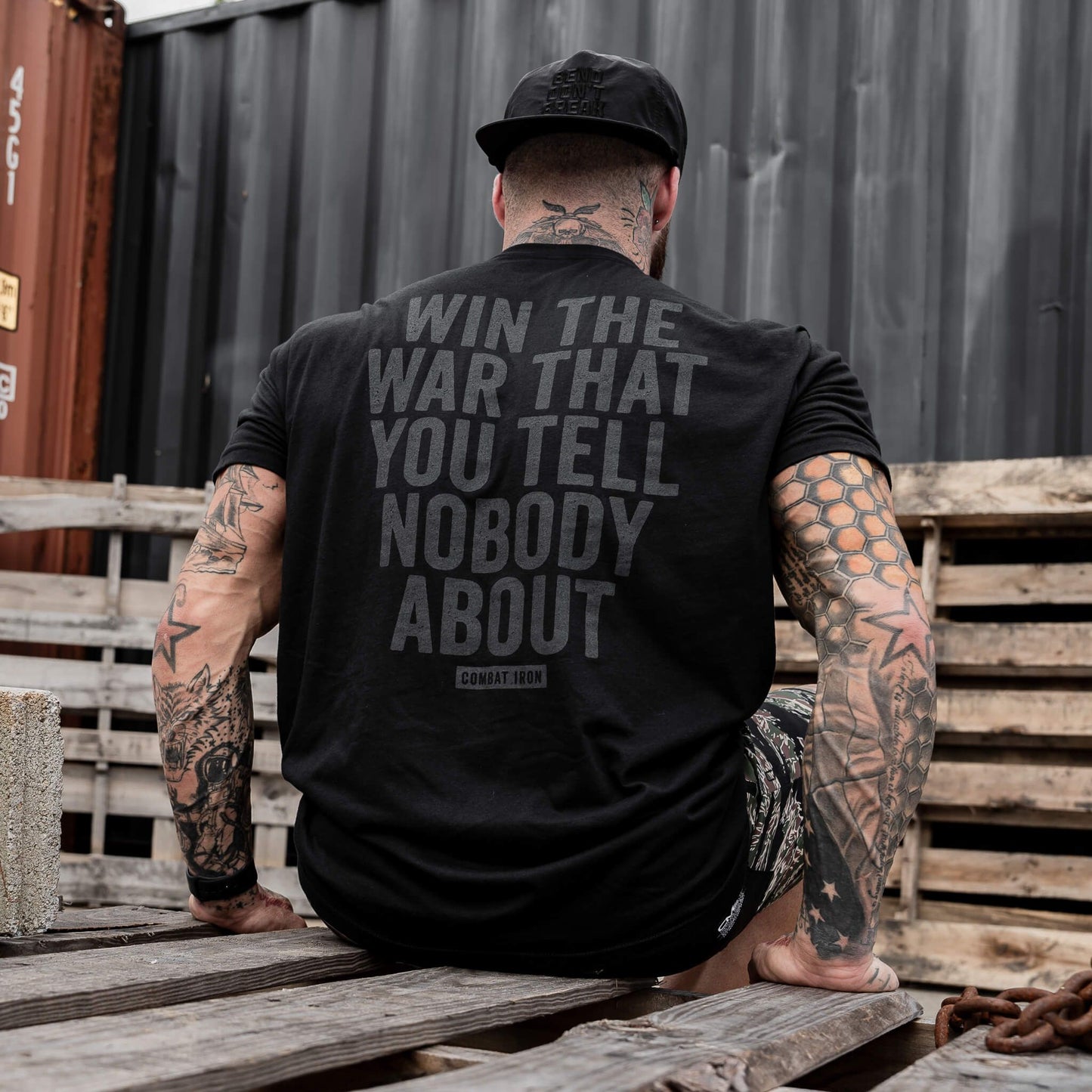 WIN THE WAR THAT YOU TELL NOBODY ABOUT MEN'S T-SHIRT