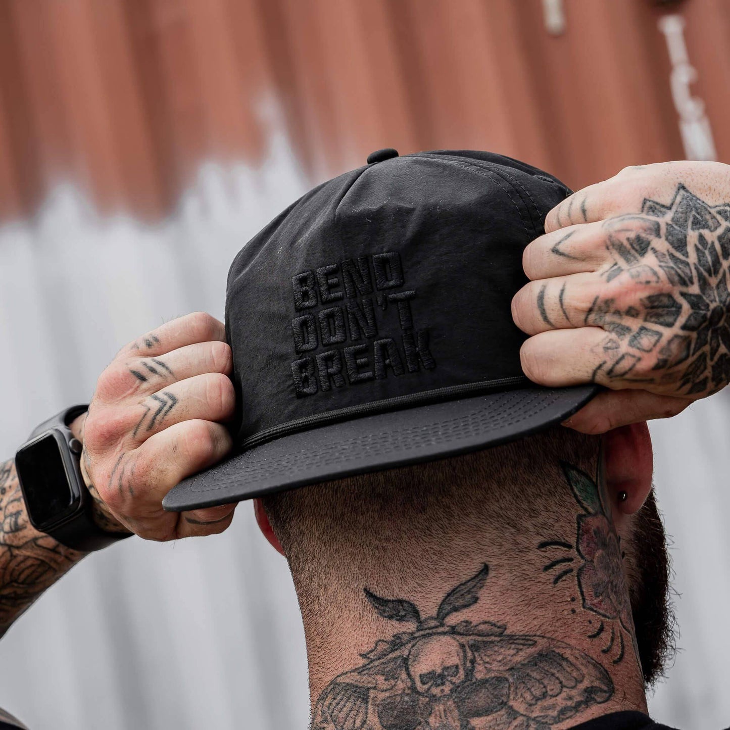 Bend Don't Break Subdued Crushable Rope SnapBack