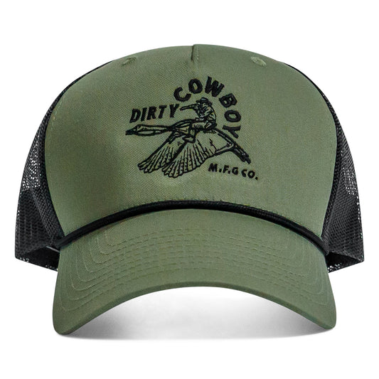 Dirty Cowboy Mfg Swan Rope SnapBack