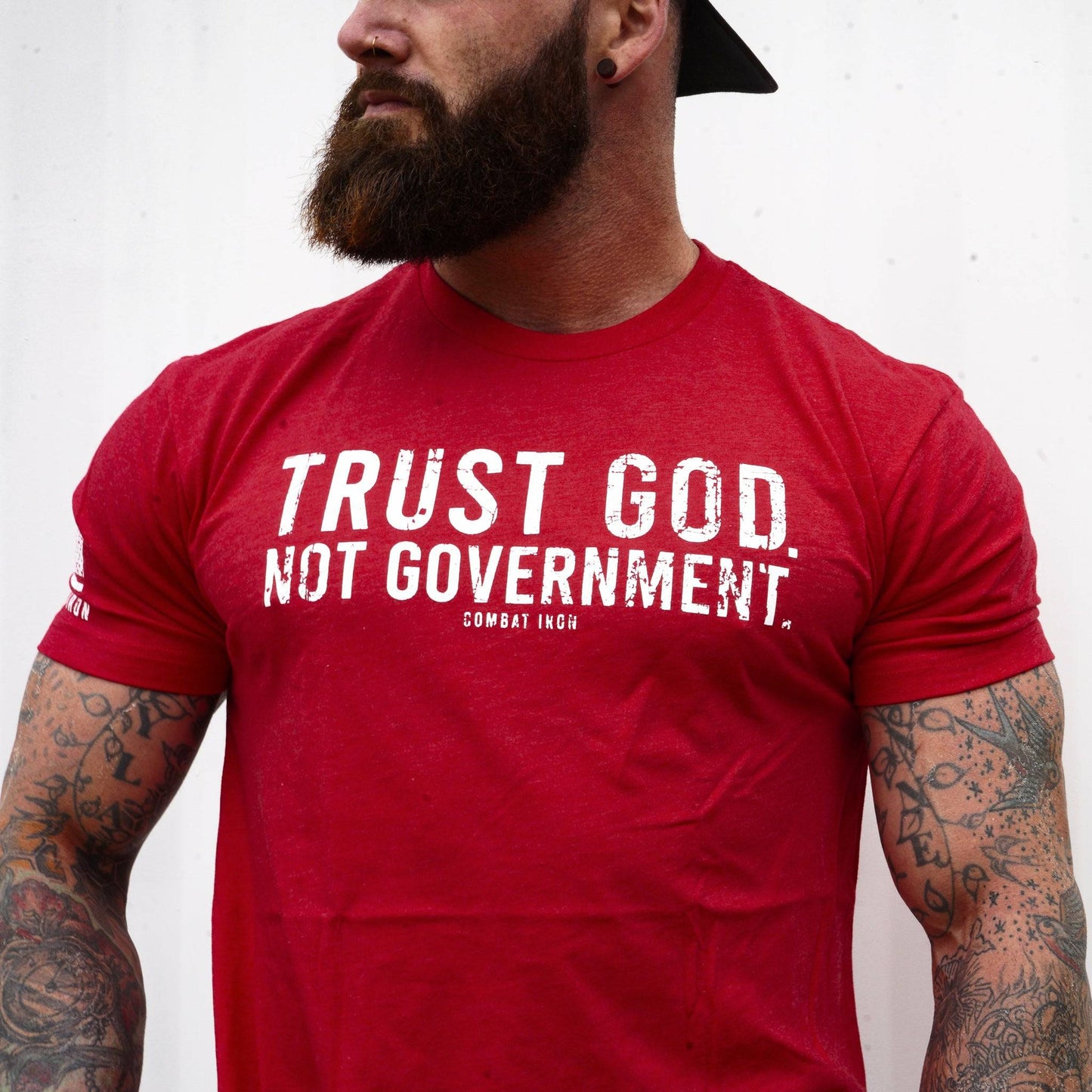 Trust God. Not Government. Men's T-Shirt