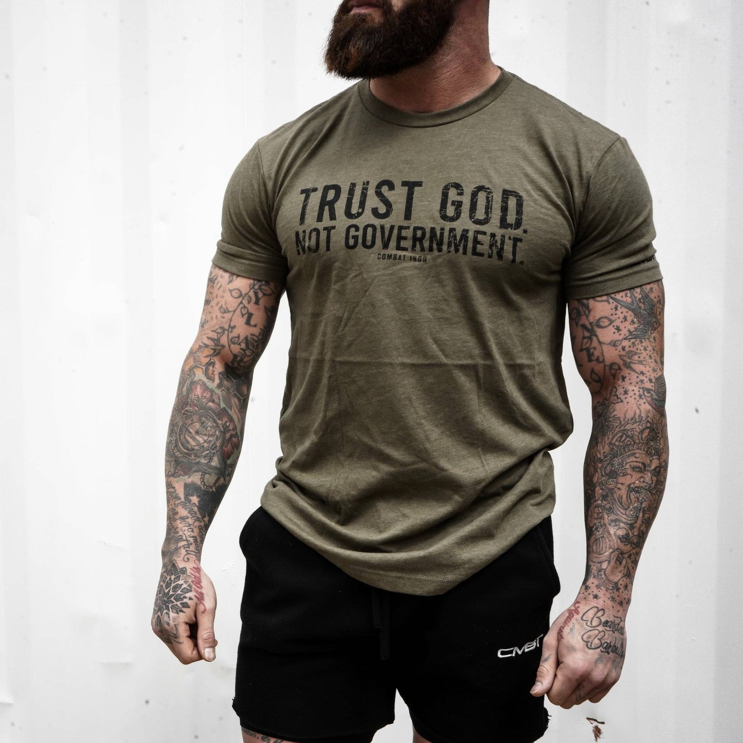 Trust God. Not Government. Men's T-Shirt