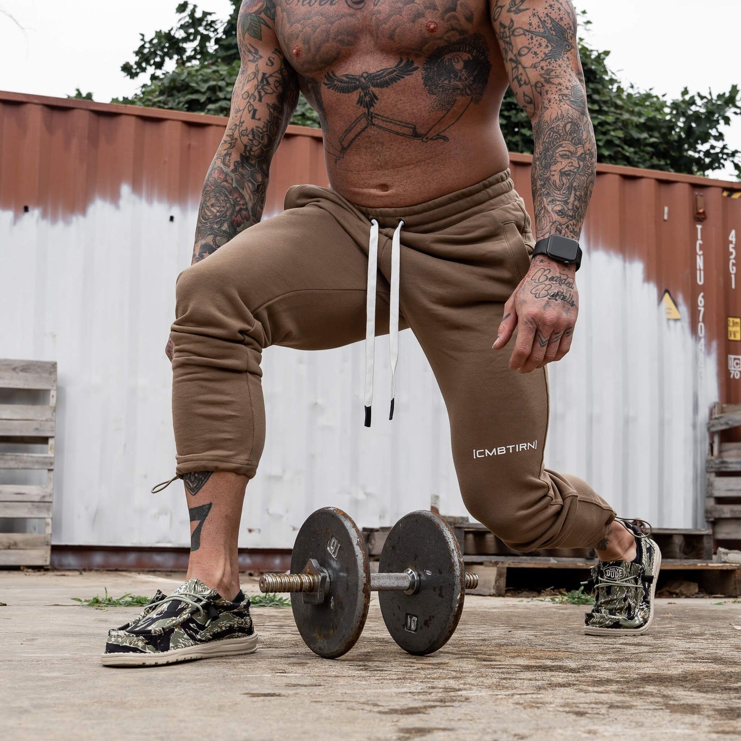 MEN'S PERFORMANCE ADJUSTABLE HEAVYWEIGHT JOGGERS | COYOTE BROWN