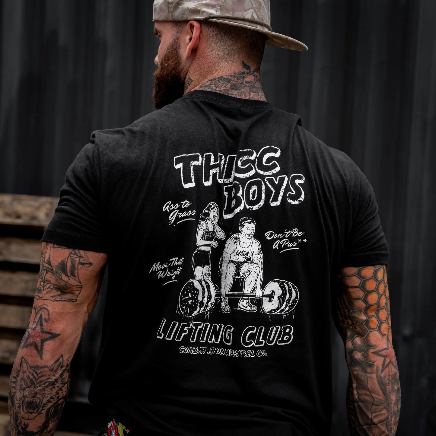 Thicc Boys Workout Club Men's T-Shirt