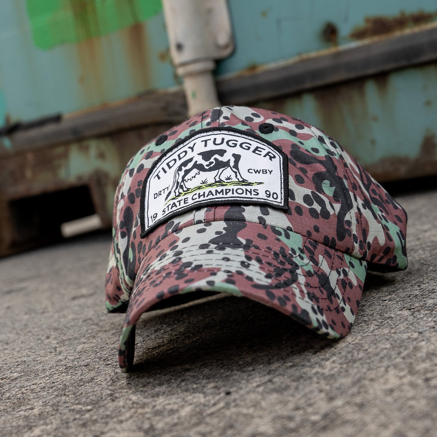 Ripstop Tiddy Tugger State Champions Patch Low Profile Hat