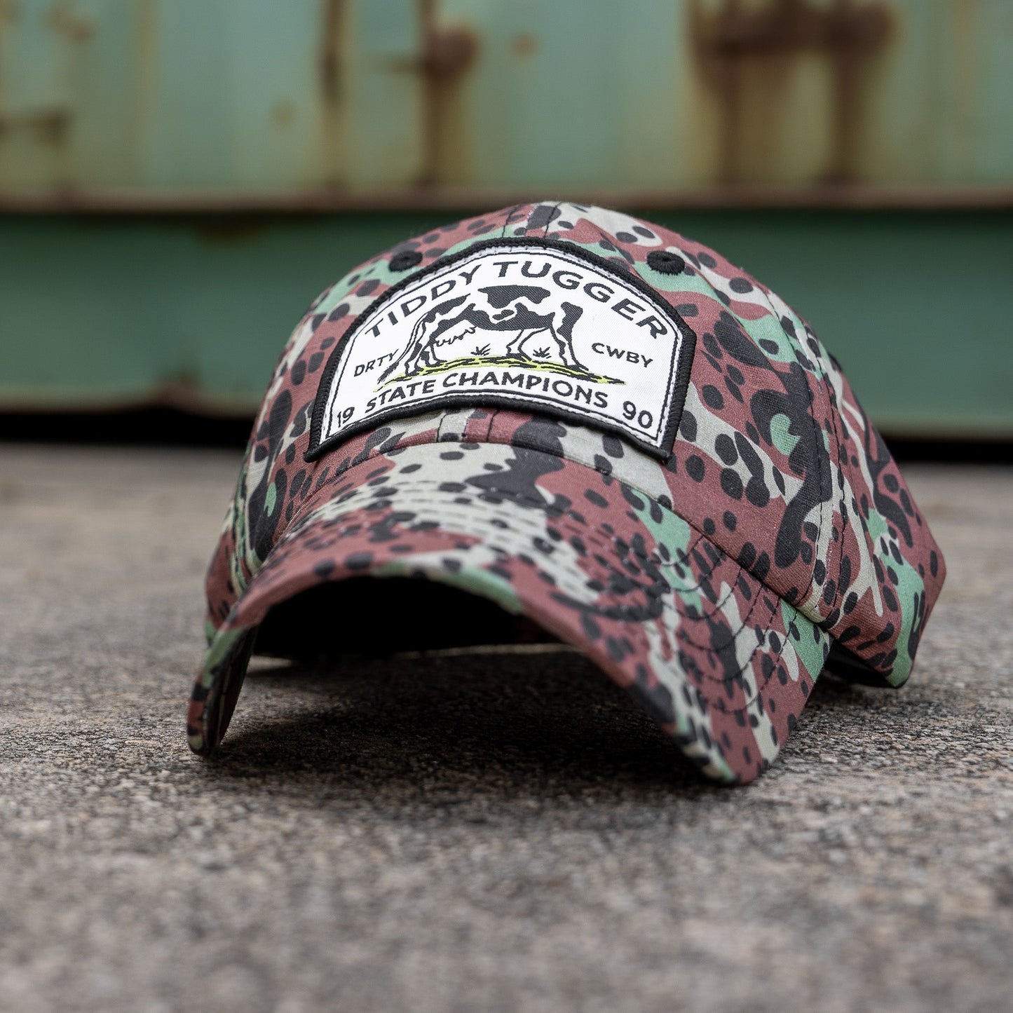 Ripstop Tiddy Tugger State Champions Patch Low Profile Hat