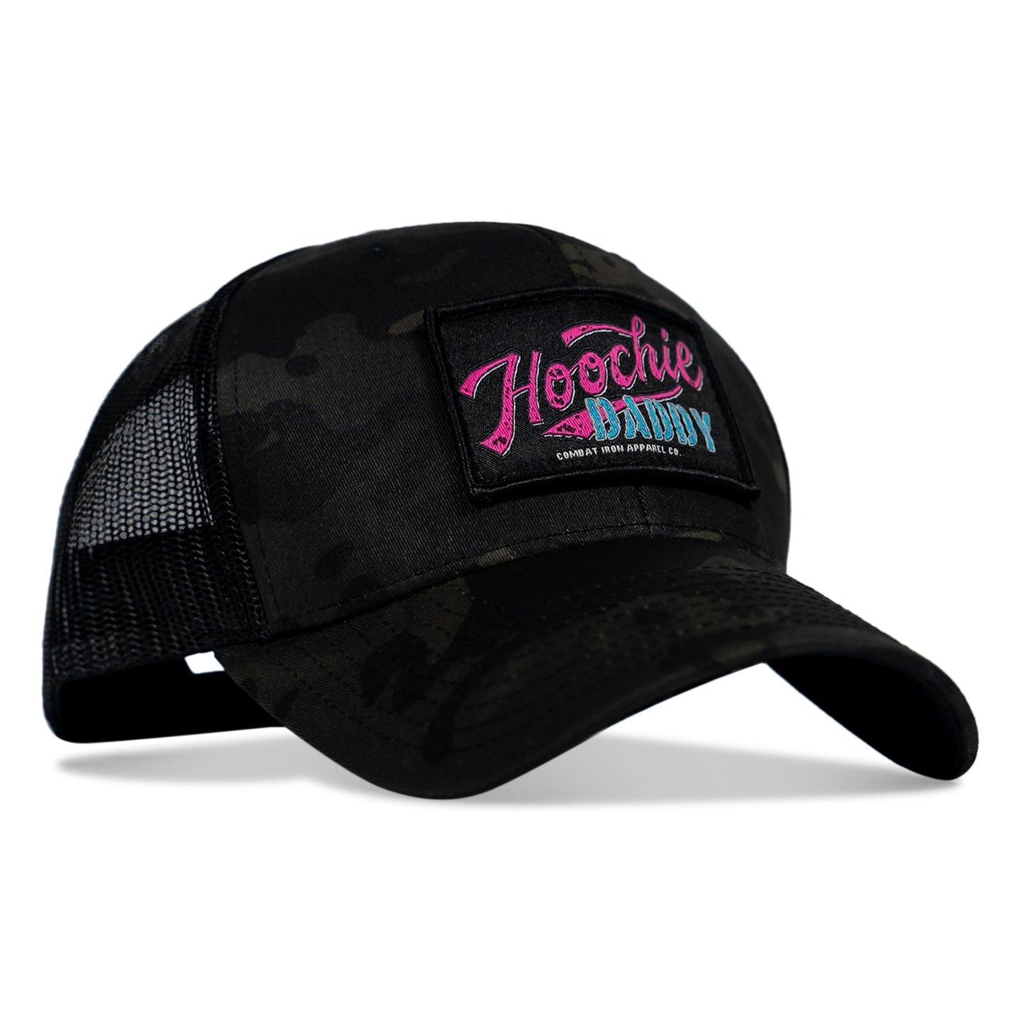 Hoochie Daddy Retro Script Patch Snapback Hat