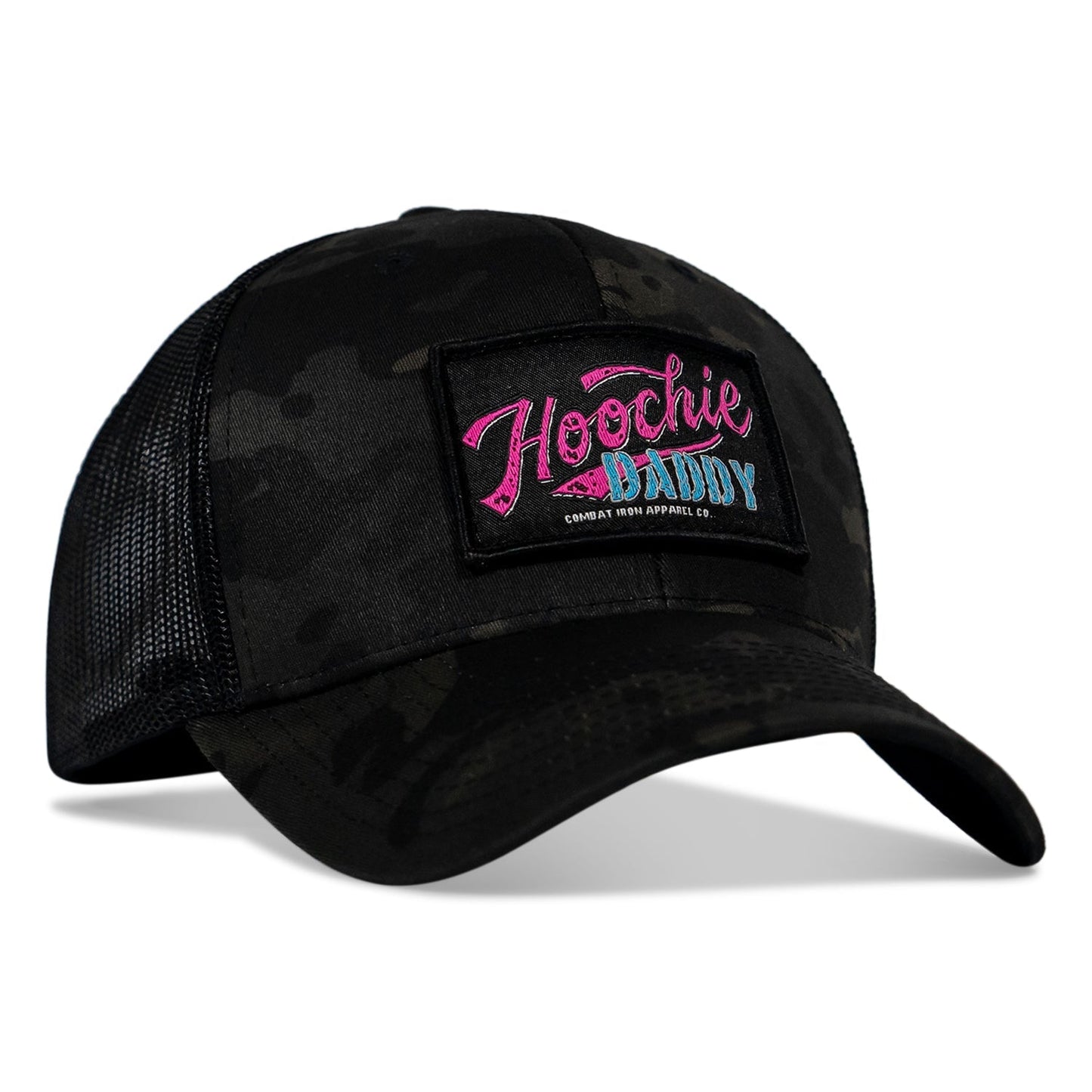 Hoochie Daddy Retro Script Patch Snapback Hat