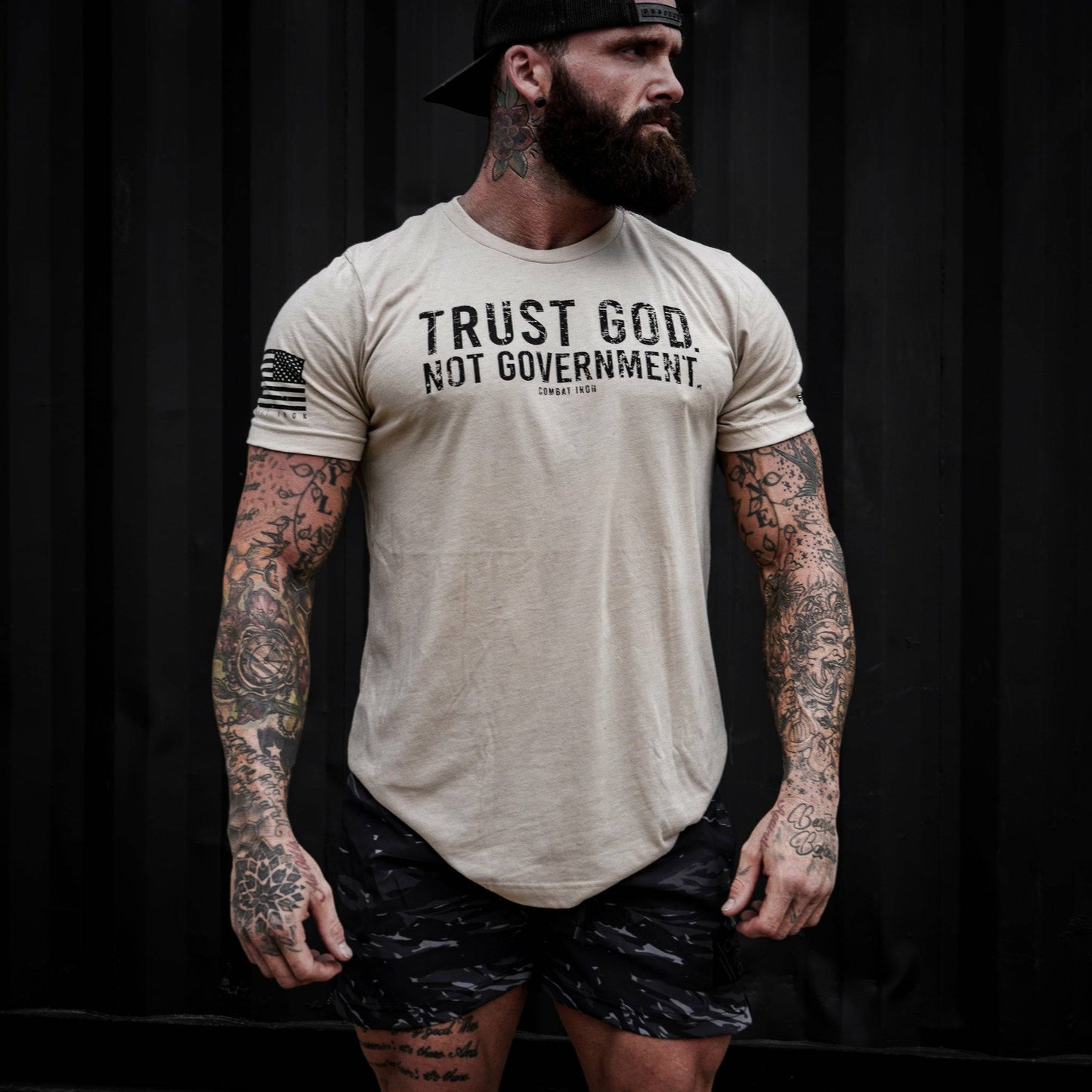 Trust God. Not Government. Men's T-Shirt