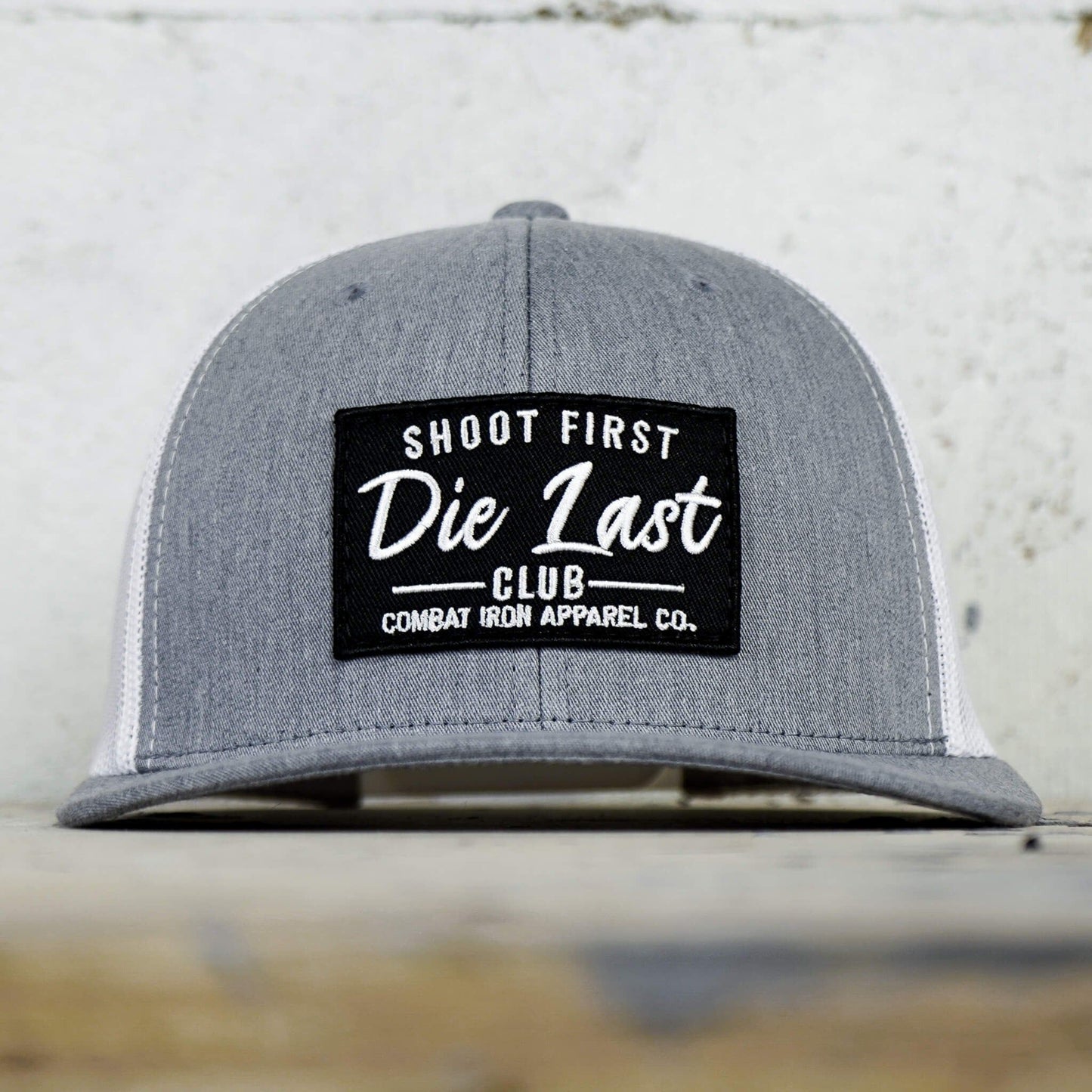 Shoot First. Die Last. Club Patch Snapback