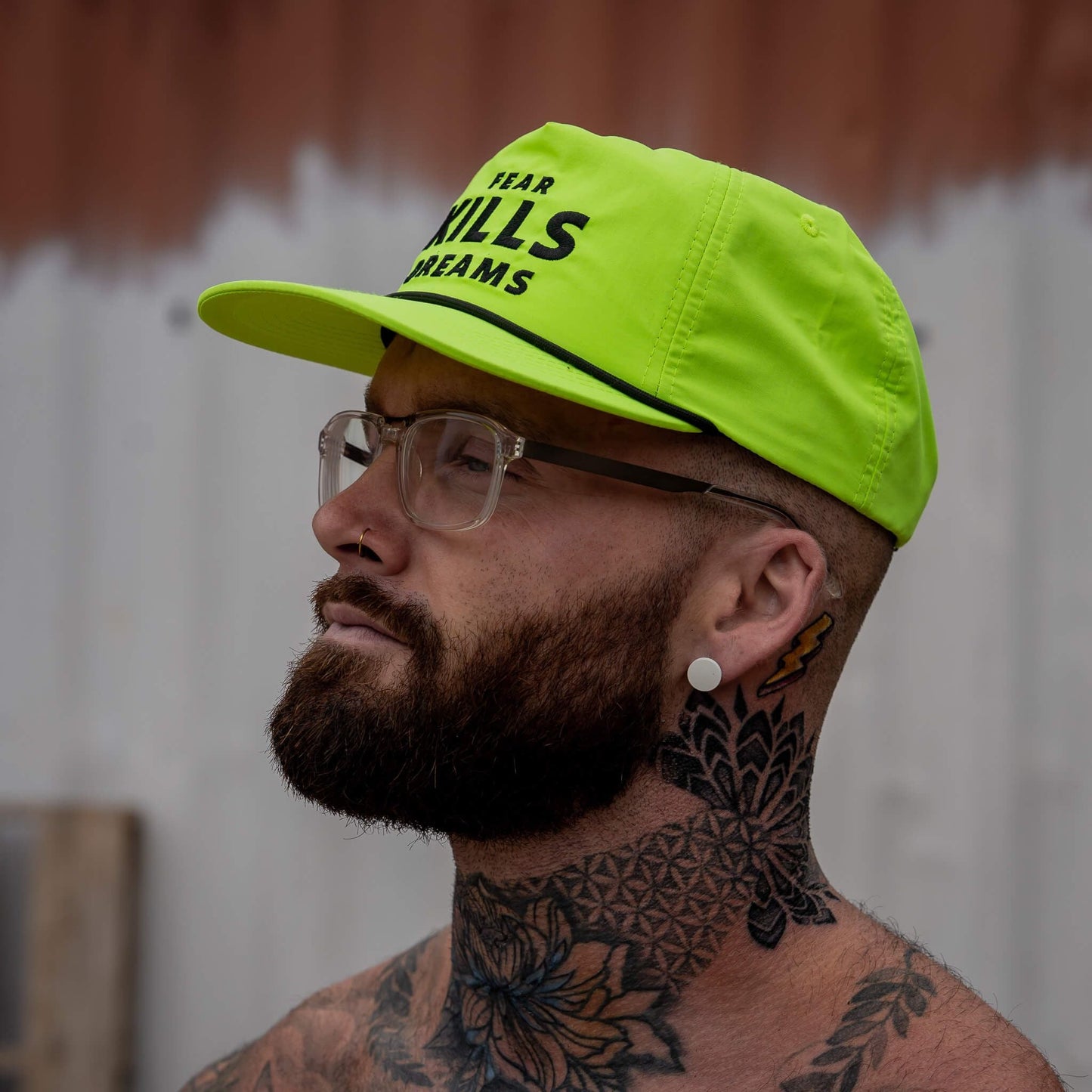 FEAR KILLS DREAMS CRUSHABLE ROPE SNAPBACK