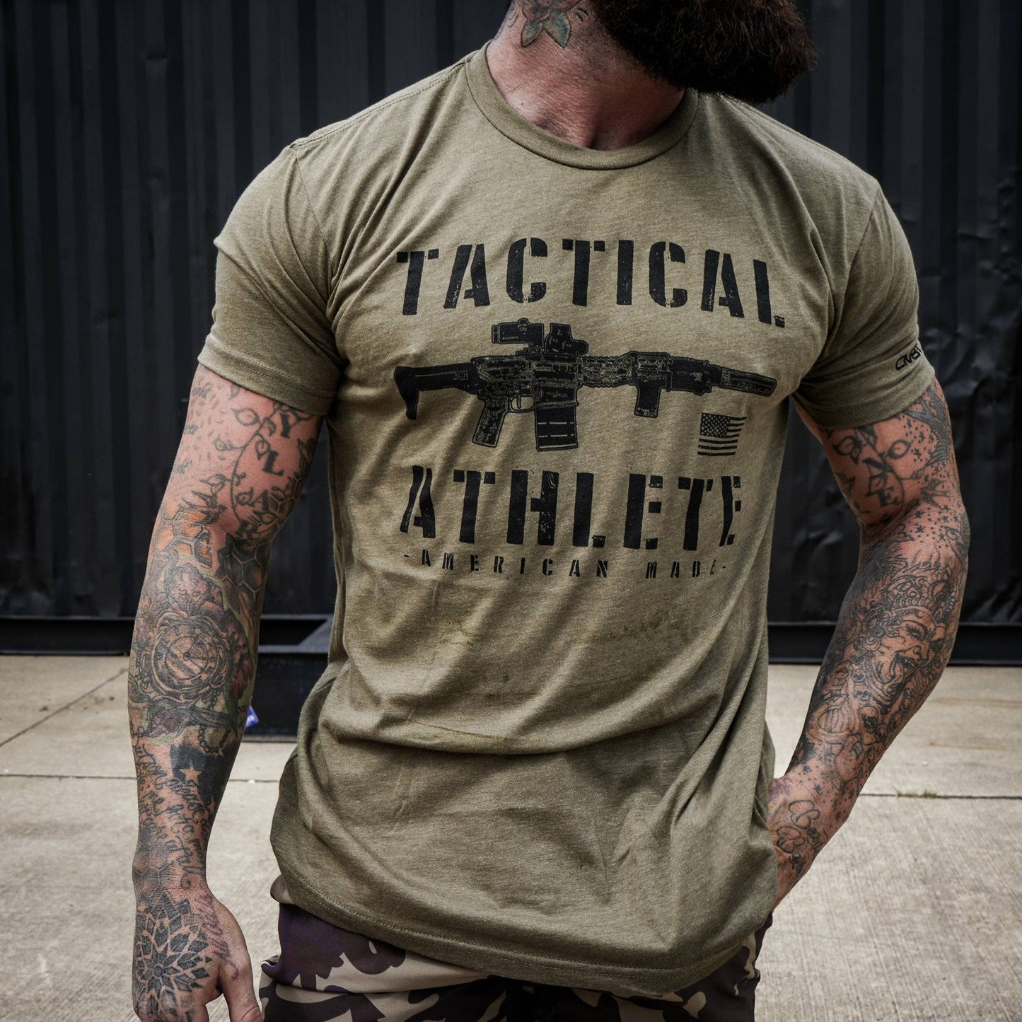 TACTICAL ATHLETE AMERICAN-MADE MEN’S T-SHIRT