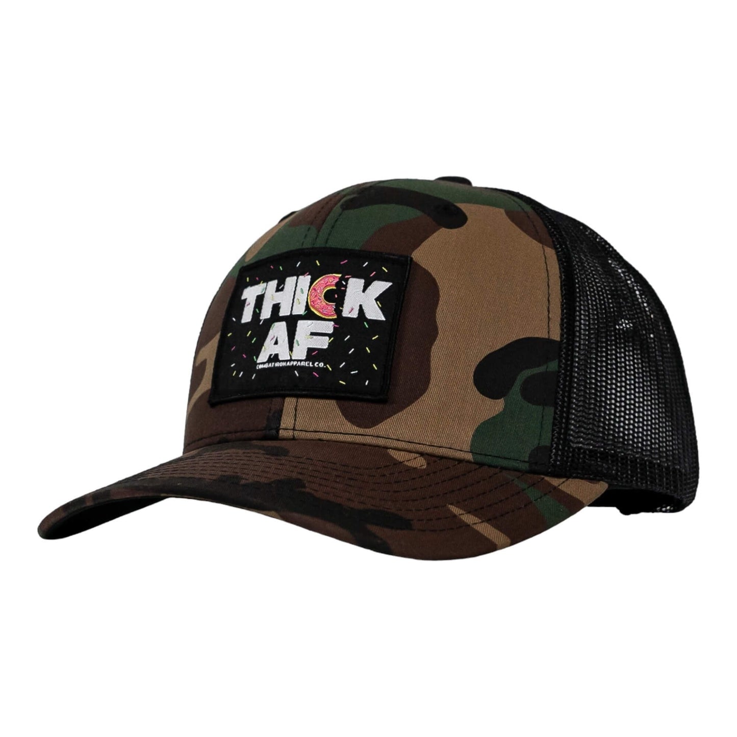 THICK AF DONUT EDITION PATCH MID-PROFILE MESH SNAPBACK