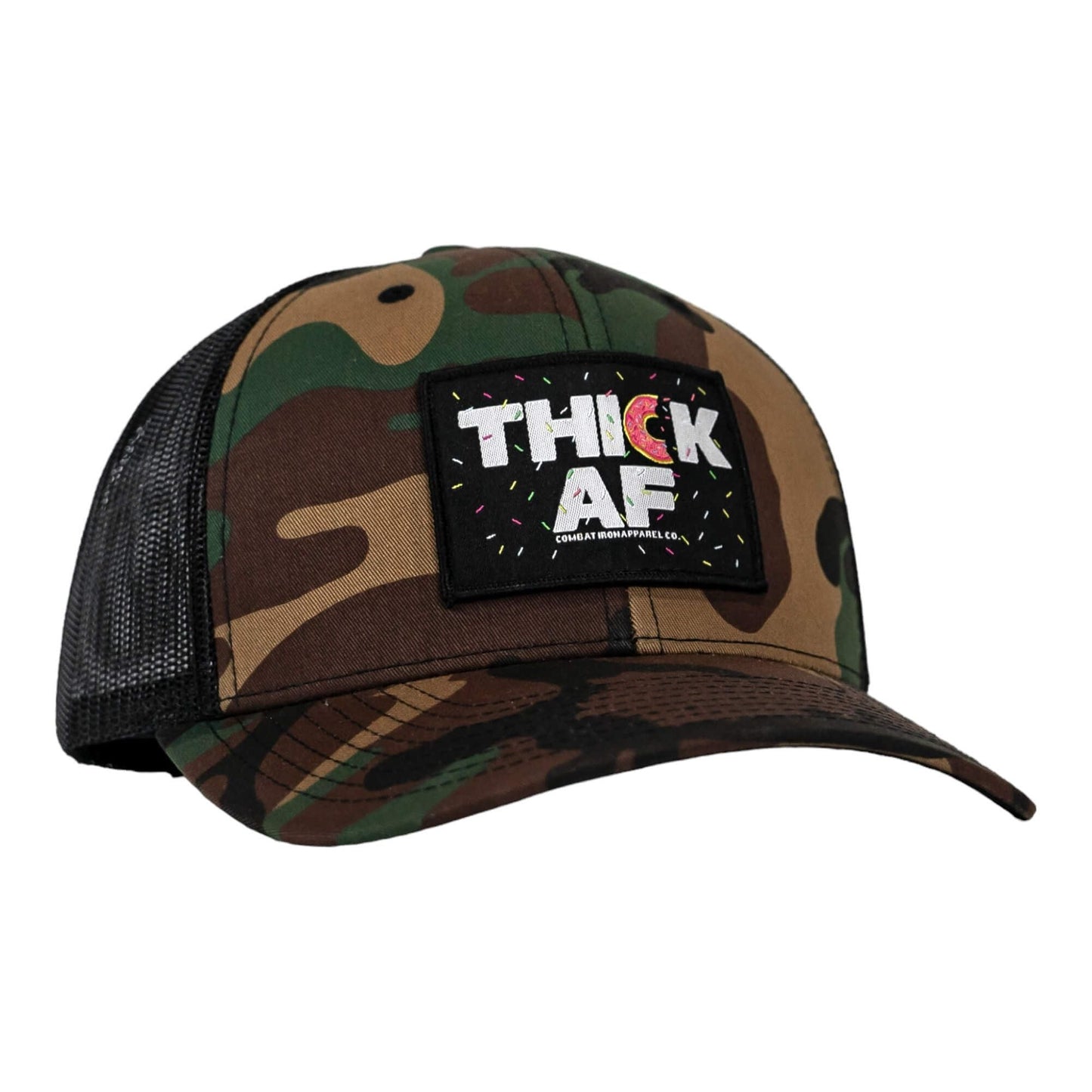 THICK AF DONUT EDITION PATCH MID-PROFILE MESH SNAPBACK