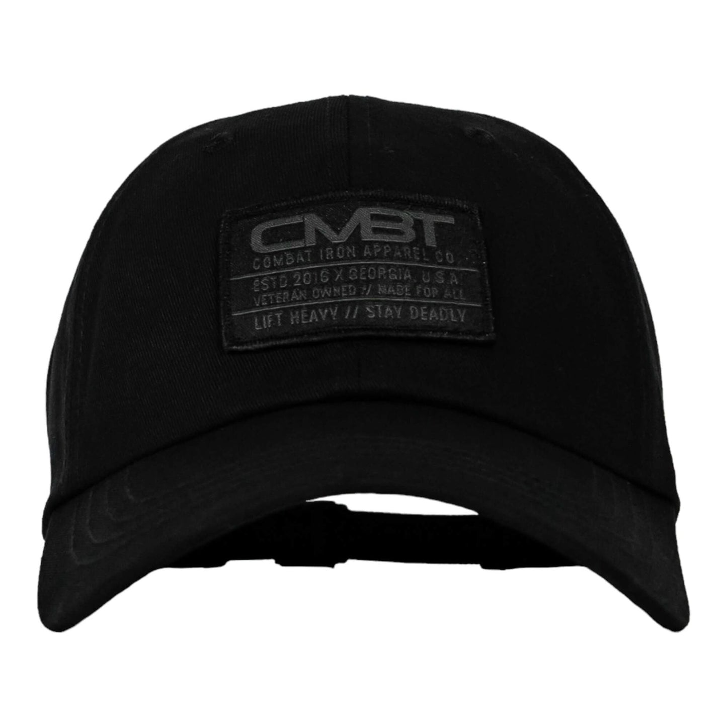 CMBT Subdued Tactical Woven Patch Dad Hat