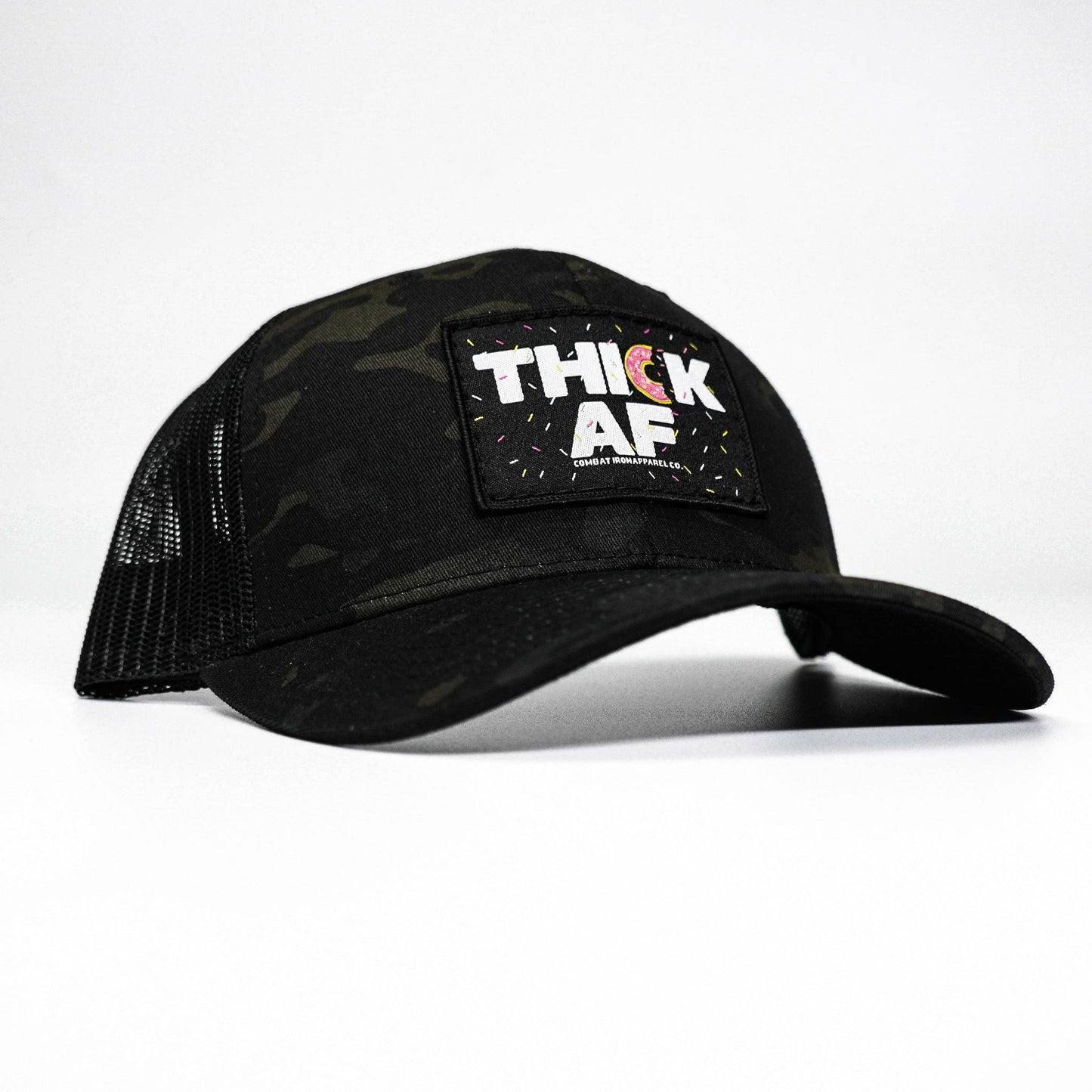 THICK AF DONUT EDITION PATCH MID-PROFILE MESH SNAPBACK