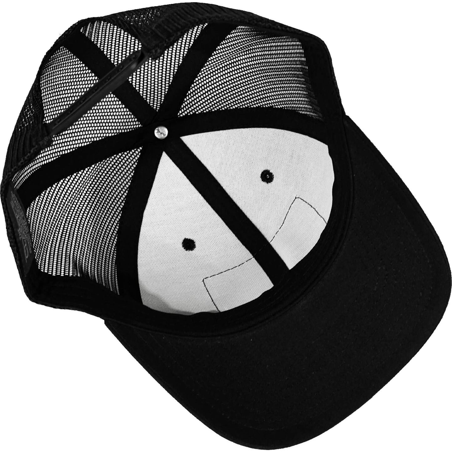 SOUL TAKER REAPER SKULL VINTAGE PATCH MID-PROFILE MESH SNAPBACK