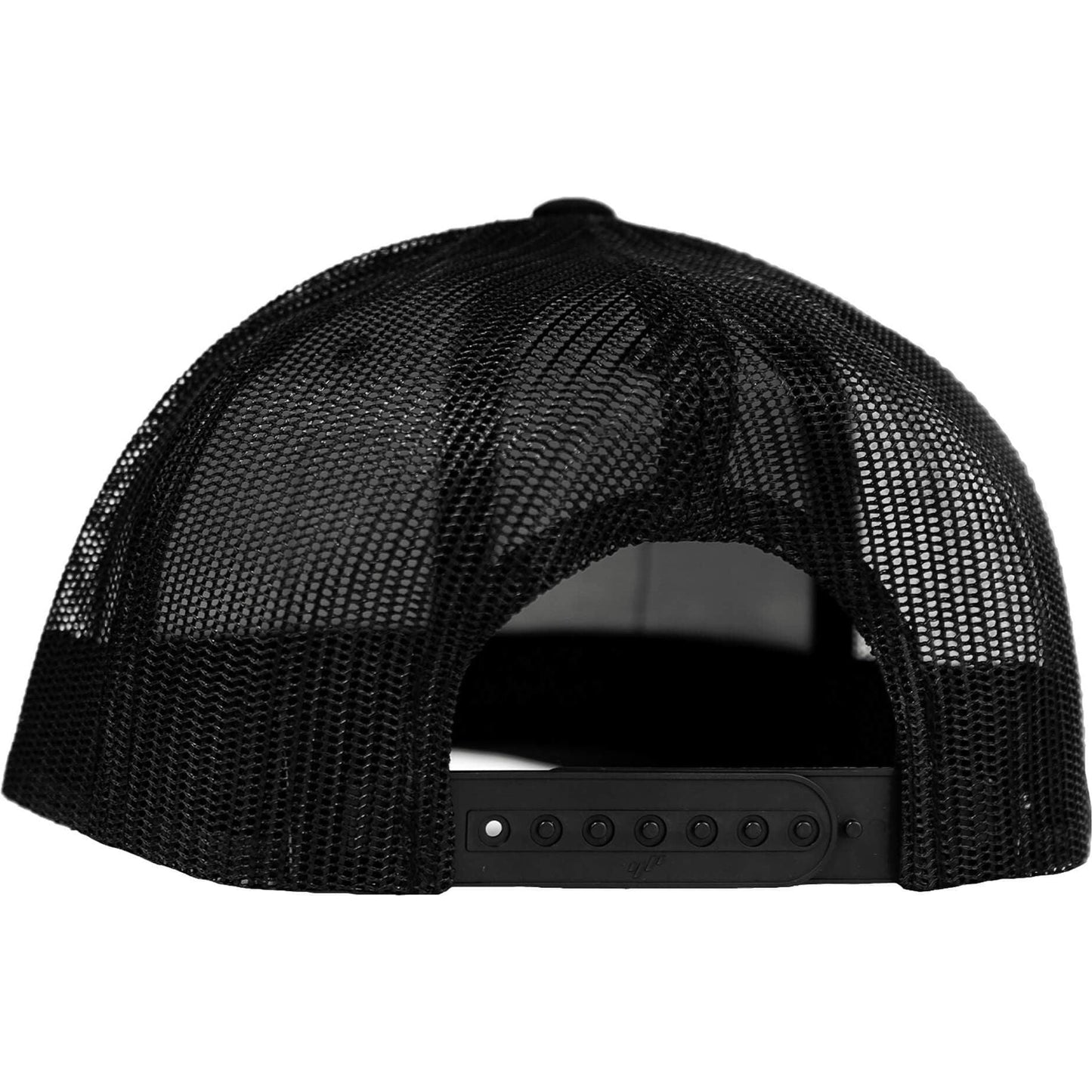 Trigger Puller Black Mid-Profile Mesh Snapback